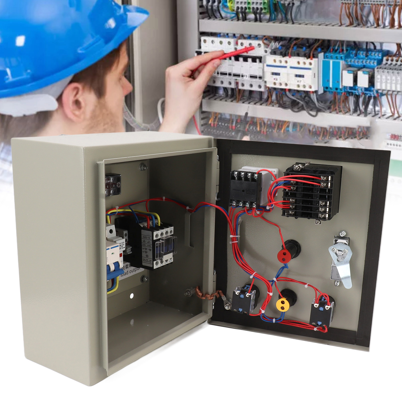 Berm/bem-c700-2z-18a-3p+n-ct Pid-temperaturregler, Drehstrom 380 V Ac, 7,5 Kw, Mit Thermoelement
