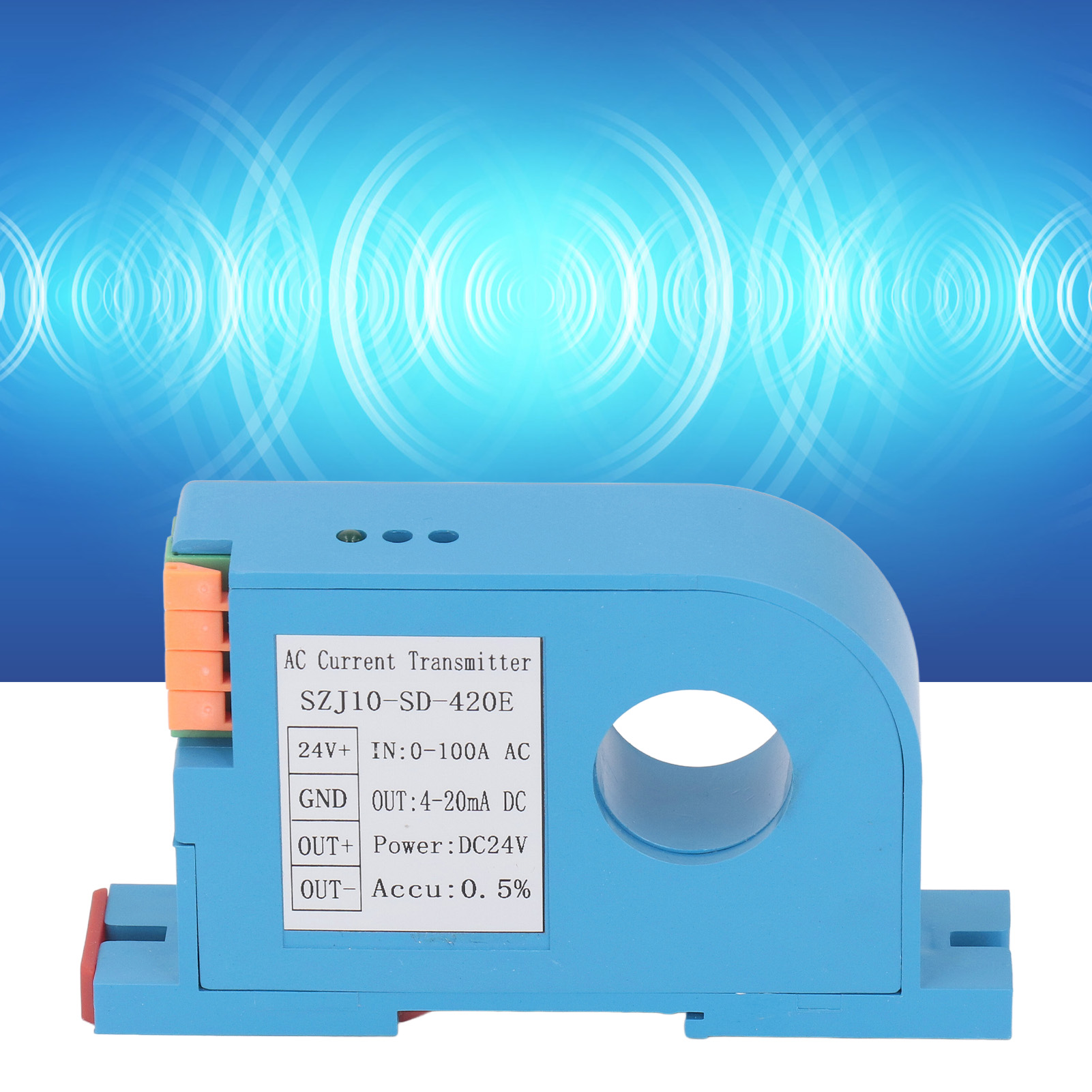 Einphasiger 4-20 Ma Wechselstromtransmitter Mit Perforiertem Sensor, Gesteuert Durch Eine Speicherprogrammierbare Steuerung