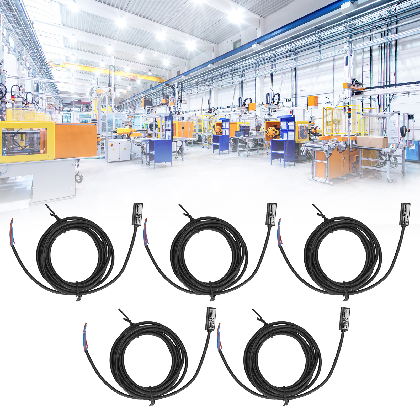 Magnetschalter Cs1-s, 100 Ma Magnetsensor, Ac/dc 5–240 V