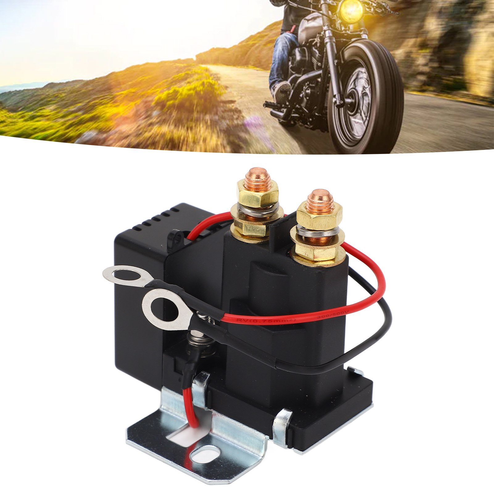 500-a-leistungstrennschalter Mit Fehlerstromschutz, Ferngesteuertes Doppelhauptrelais Für Hochstrom-autobatterien, 24 V