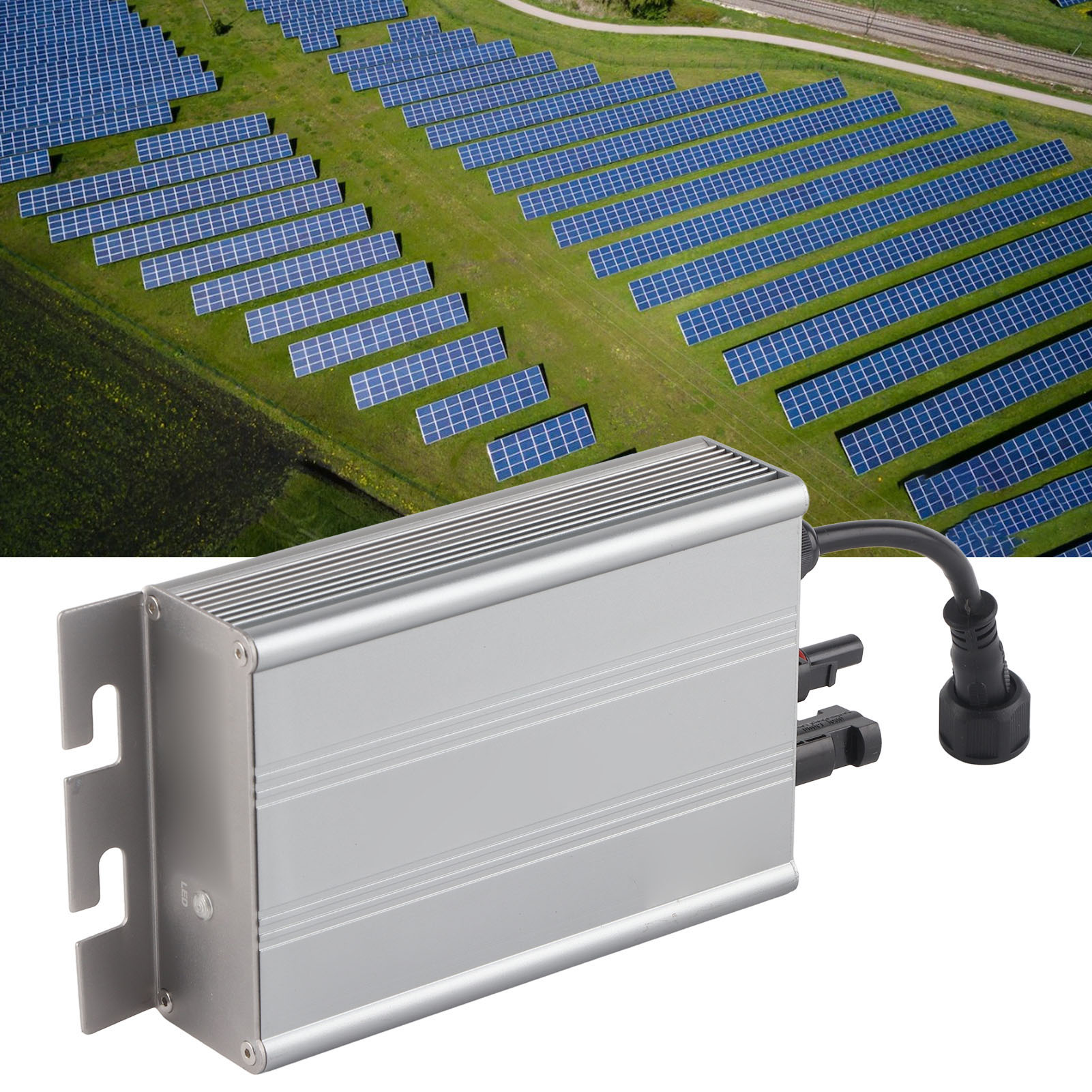 Ac230v Netzgekoppelter Mikro-solarwechselrichter, Netzgekoppelter Mppt-wechselrichter, Reiner Sinuswellen-wechselrichter, Hochfester Wasserdichter Automatischer Universeller Photovoltaik-laderegler, 6
