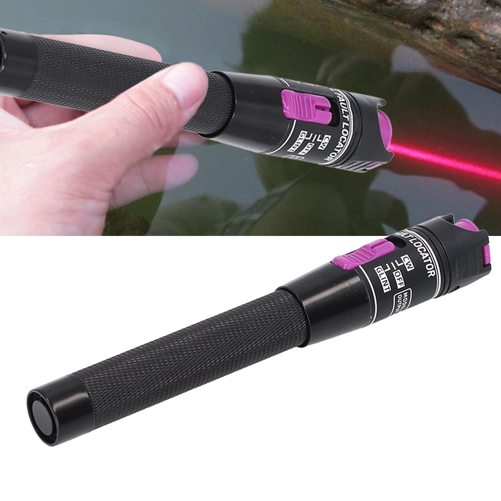 Ht-30 30km Optischer Stift, Faseroptischer Fehlerdetektor Mit Roter Lichtquelle