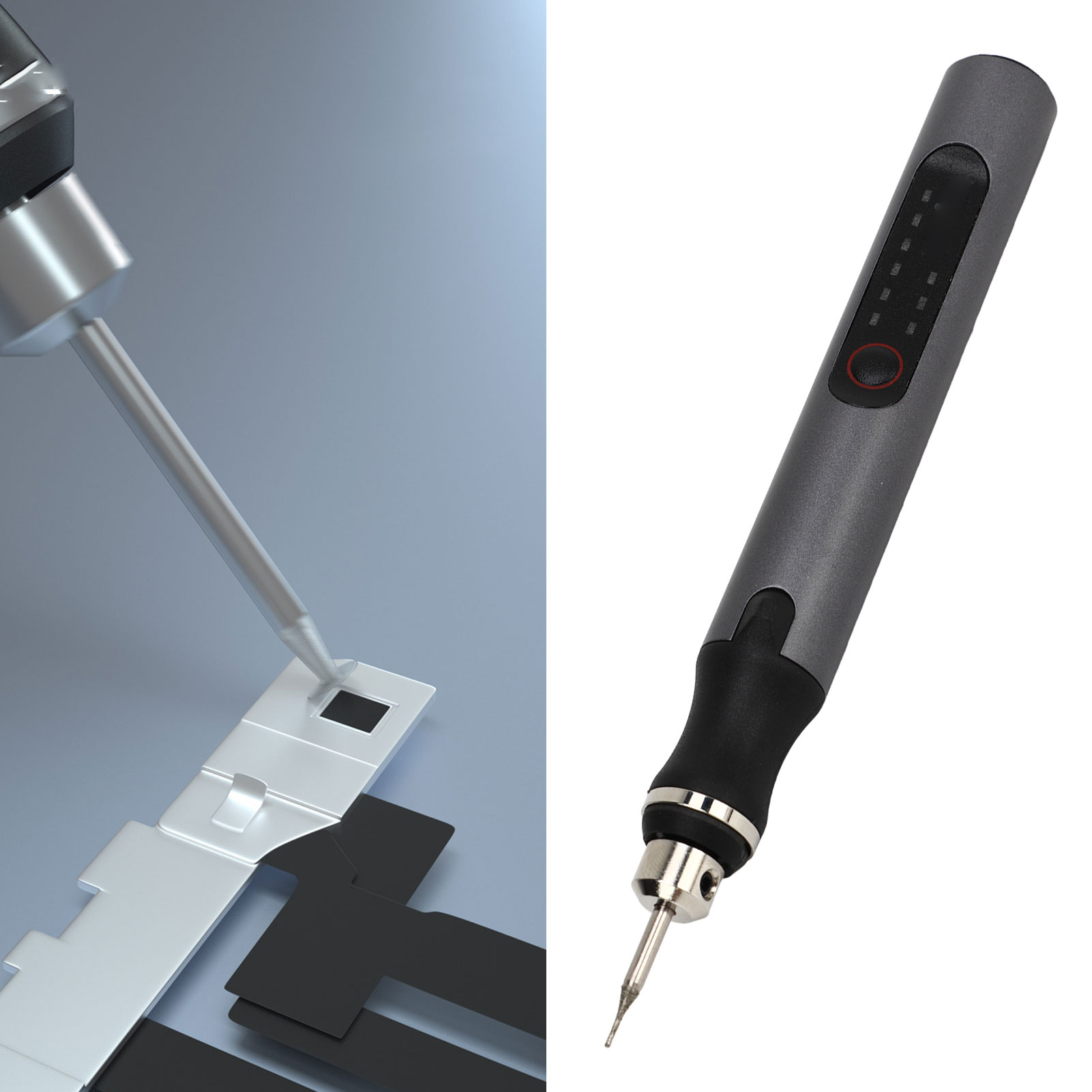 Wiederaufladbarer Polierstift Über Usb, Elektrischer Polierstift Mit Einstellbarer Geschwindigkeit, Mini-poliermaschine, Elektrischer Mini-jade-schnitzstift, Gravierstift.