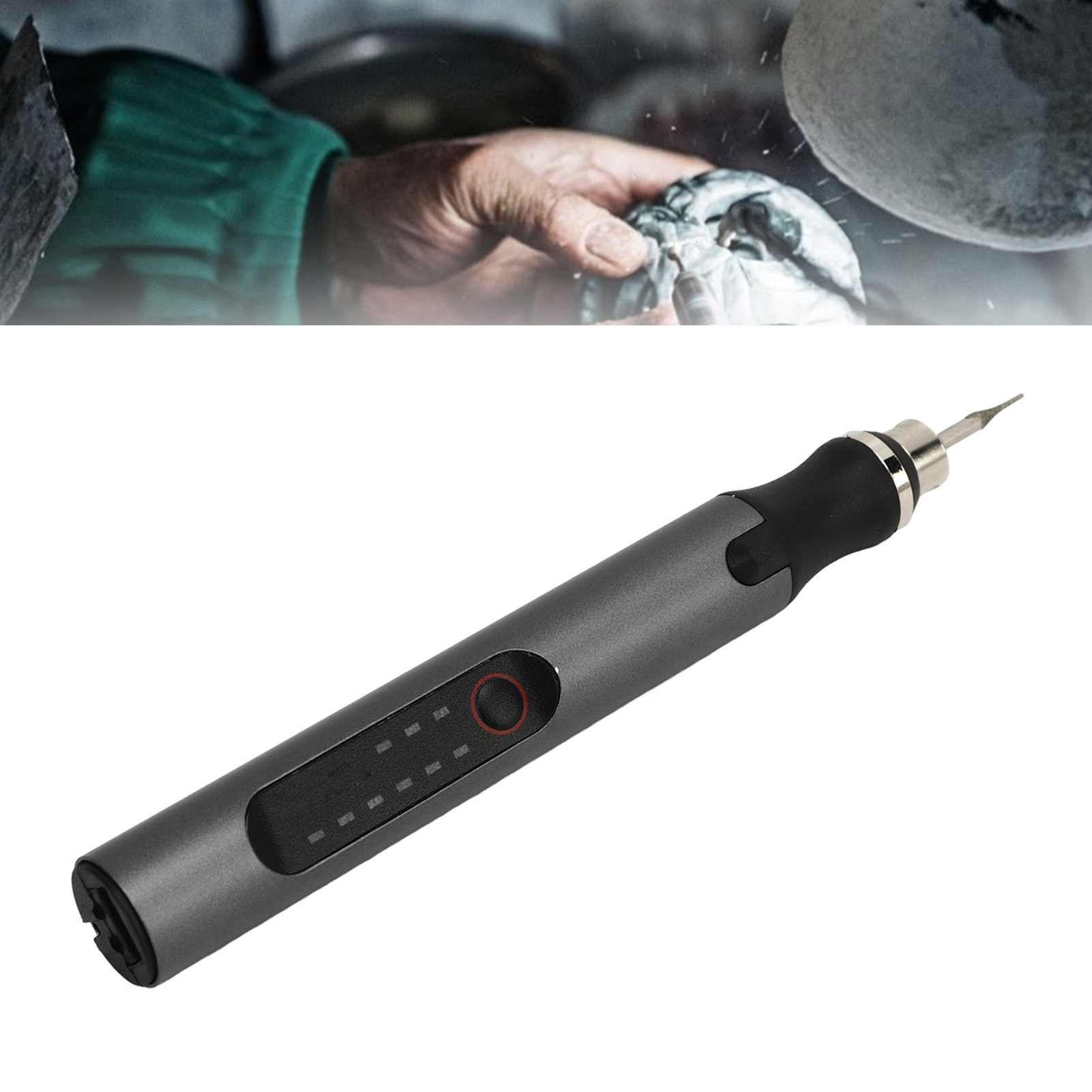Mini-poliermaschine, Usb-aufladbarer Polierstift, Elektrischer Mini-stift Zum Jade-gravieren, Gravierstift
