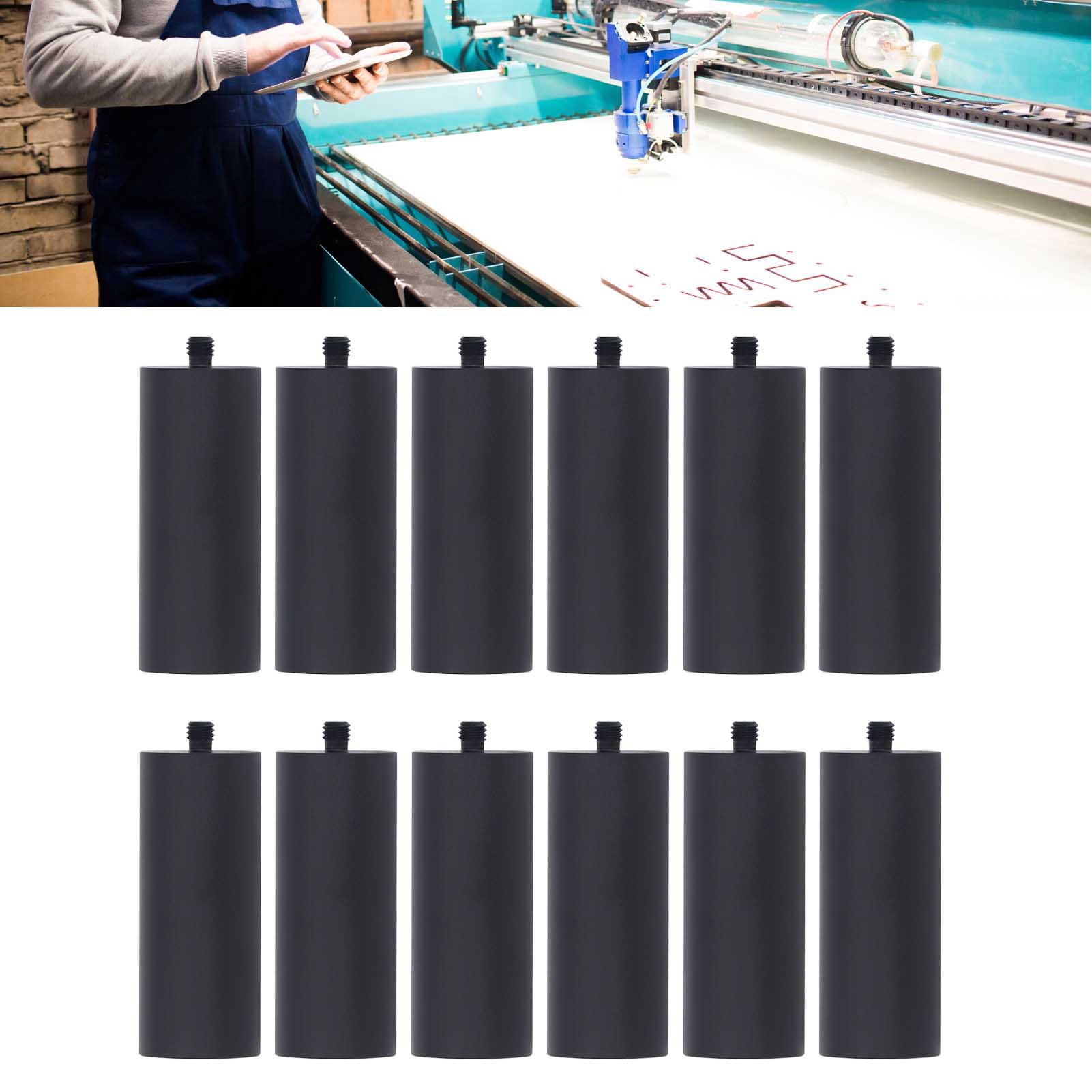 50 Mm X 20 Mm Metall-verlängerungssatz Für Lasergravurmaschinen / Nur Zur Verwendung Mit Rotationswalzenmaschinen Für Wellenlasergravur.