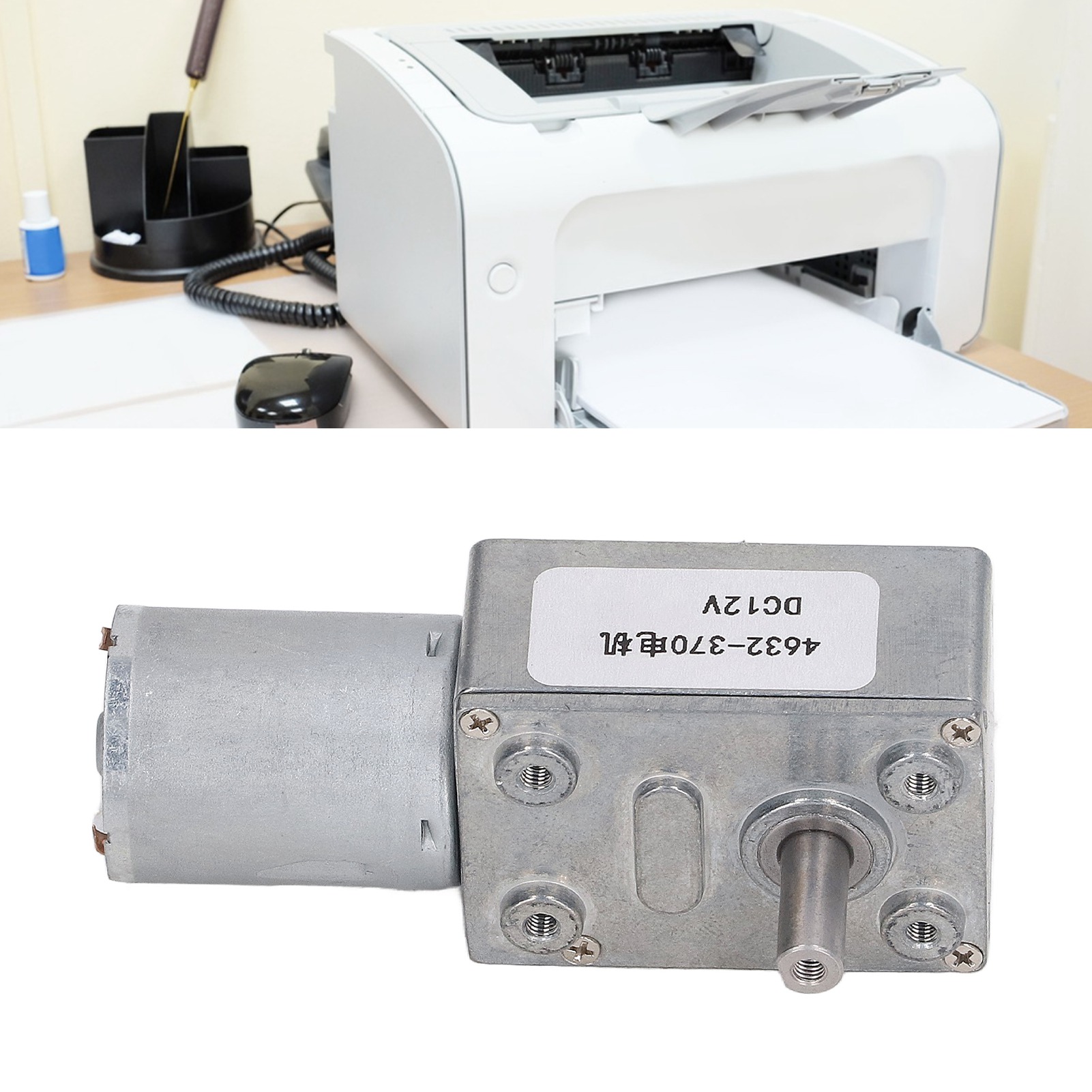 4632-370 Gleichstrom-getriebemotor, 12 V Gleichstrom, 40 U/min