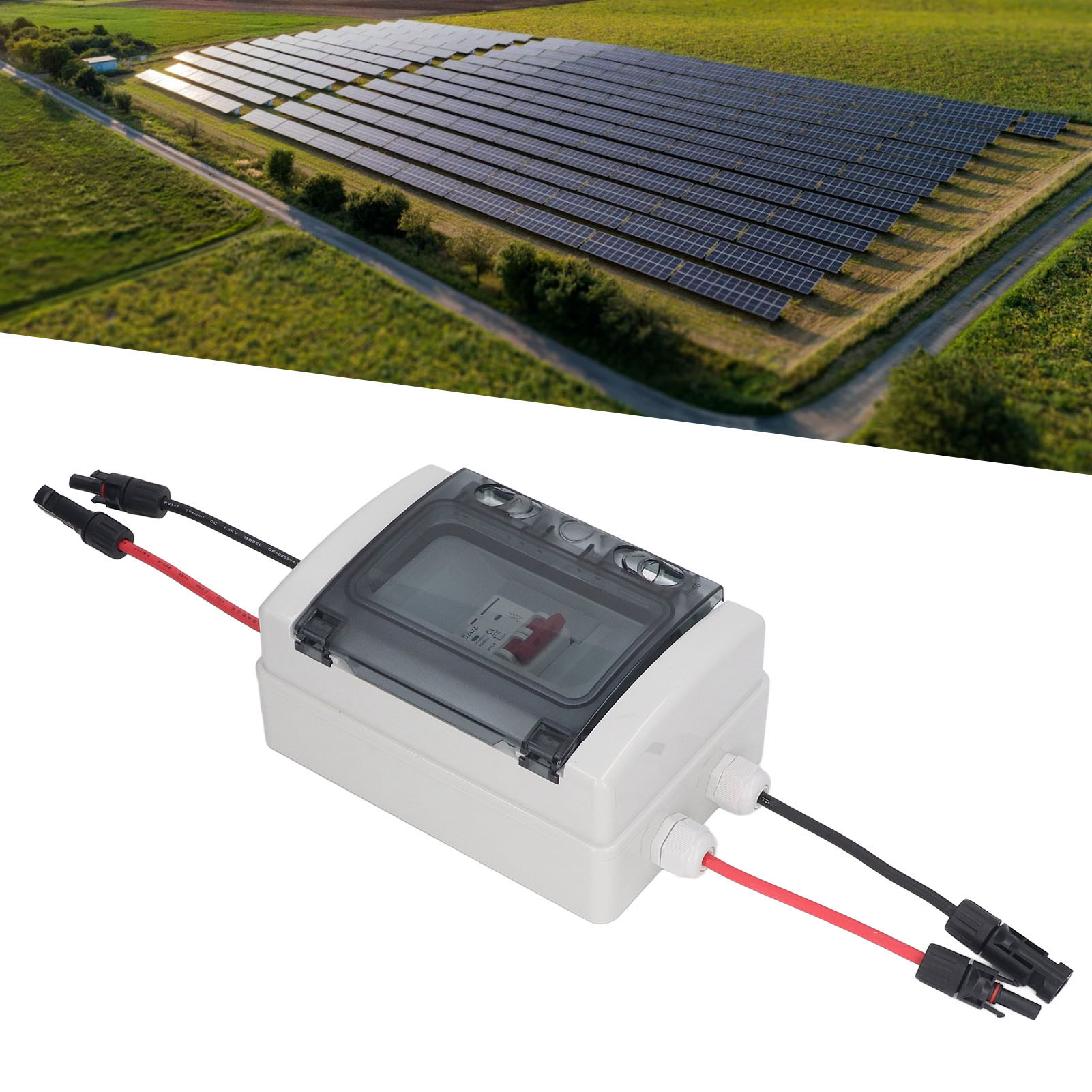 Photovoltaik-außenstromkreisverteilerkasten, Miniatur-leistungsschalter Mit Wasserdichtem Gehäuse (ip65), 63-a-photovoltaik-gleichstrom-trennschalter