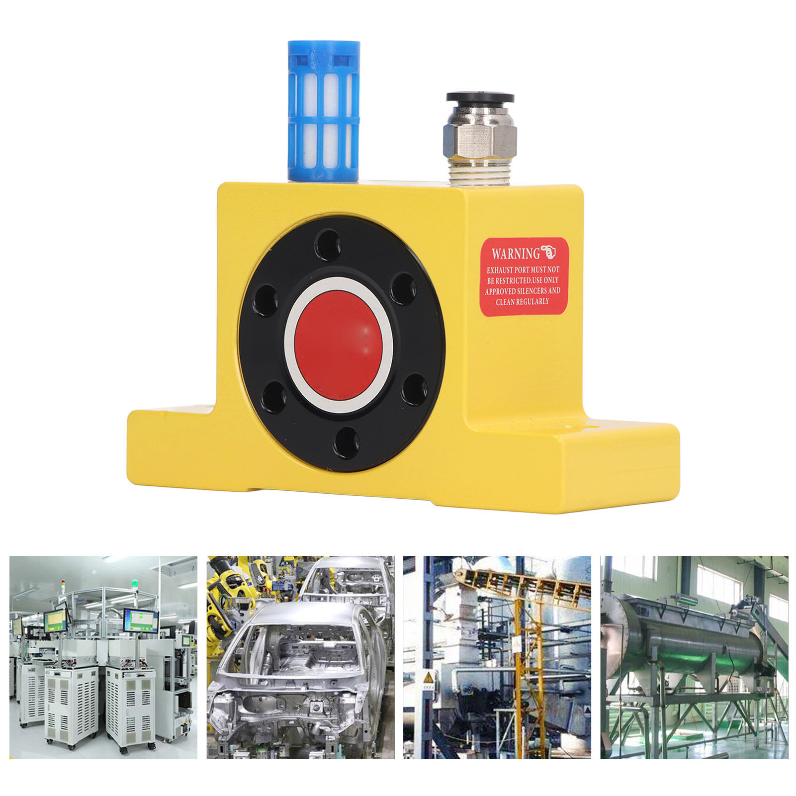 Gt13 G1/4" Pneumatischer Kugelvibrator, Industrieller Pneumatischer Turbinenvibrator
