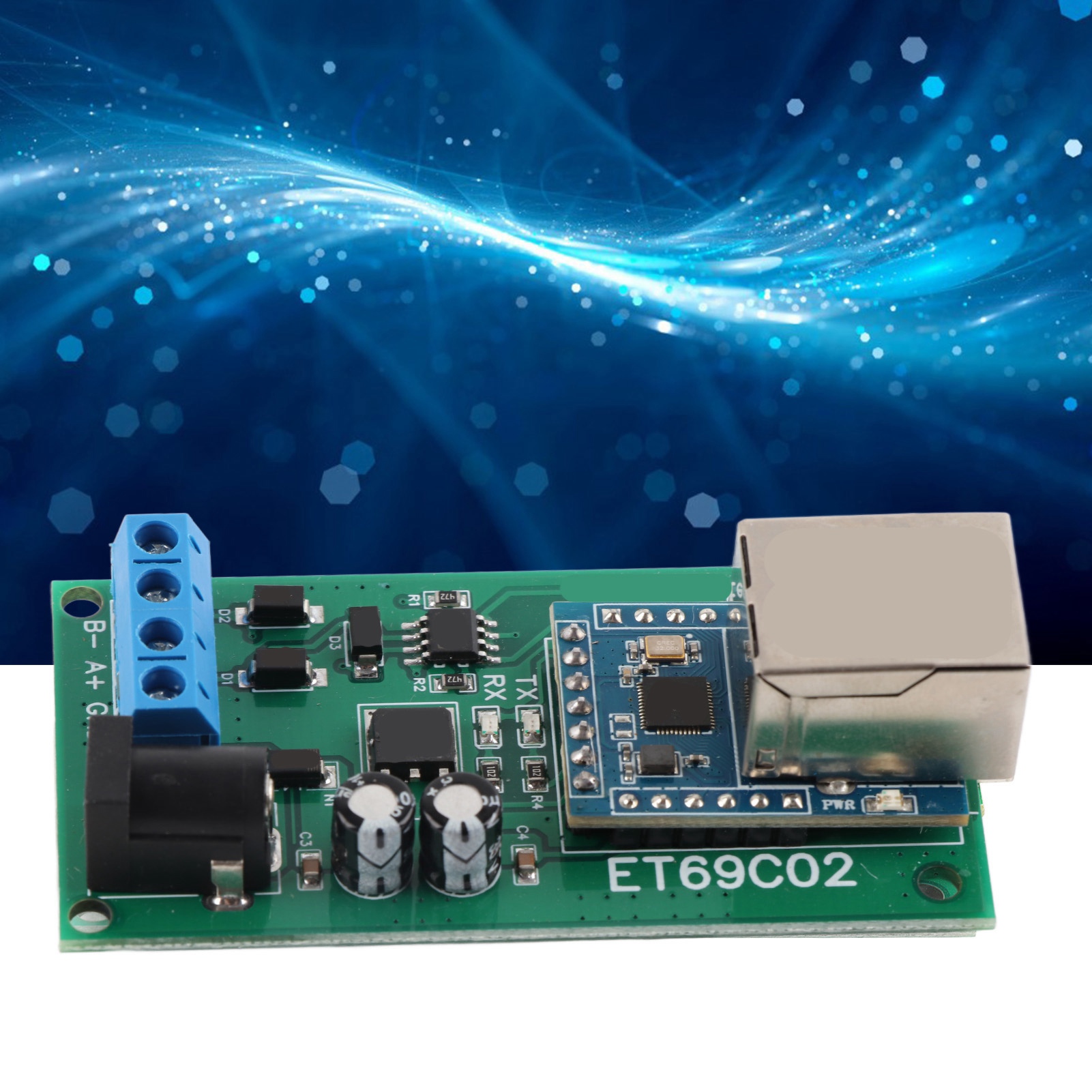 12v Ethernet Zu Rs485 Konverter (ohne Gehäuse)