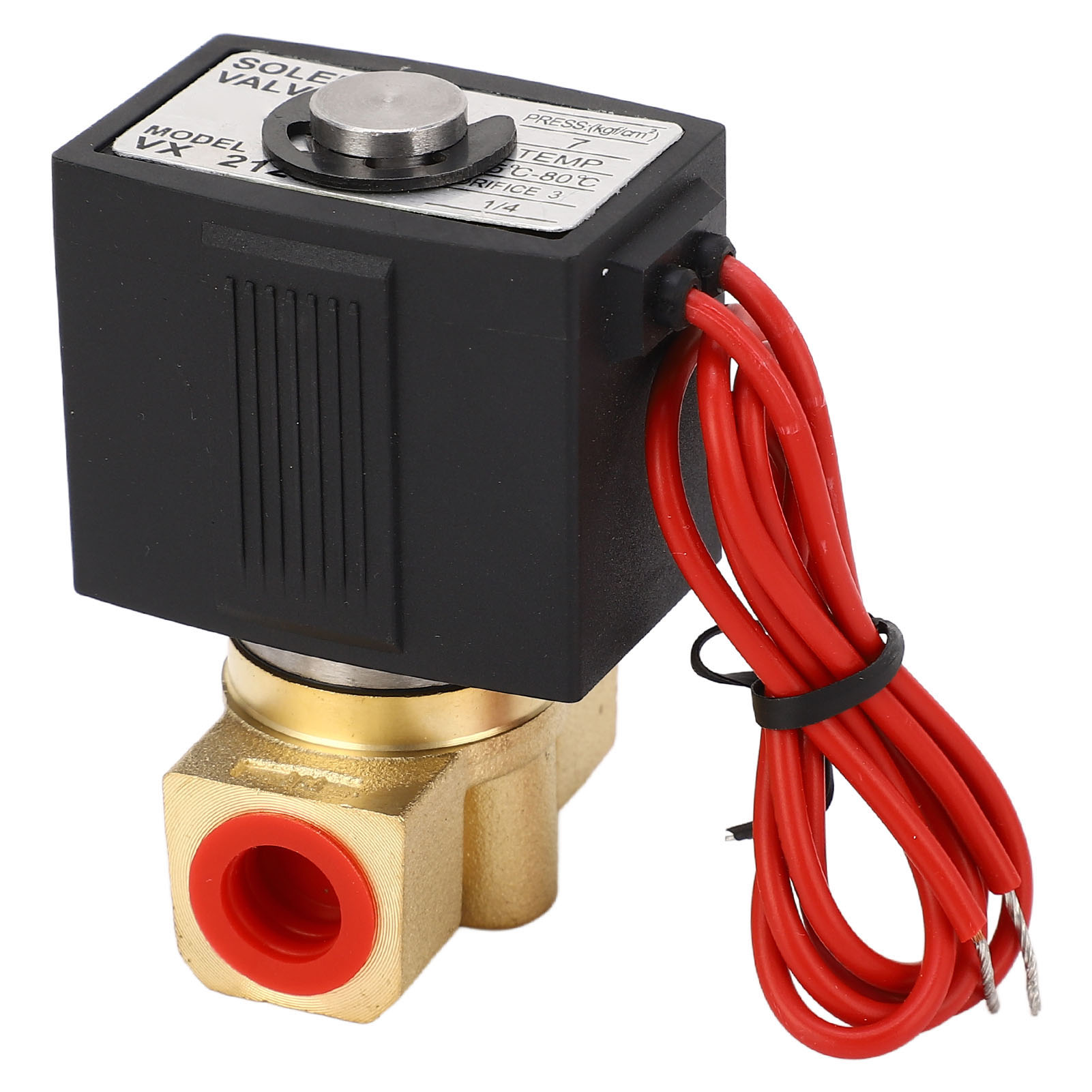 Vx2120-08 Vollkupfer-magnetventil, Elektronisch Geschaltetes Ventil, Normalerweise Geschlossenes Pneumatisches Magnetventil, 24 V Dc