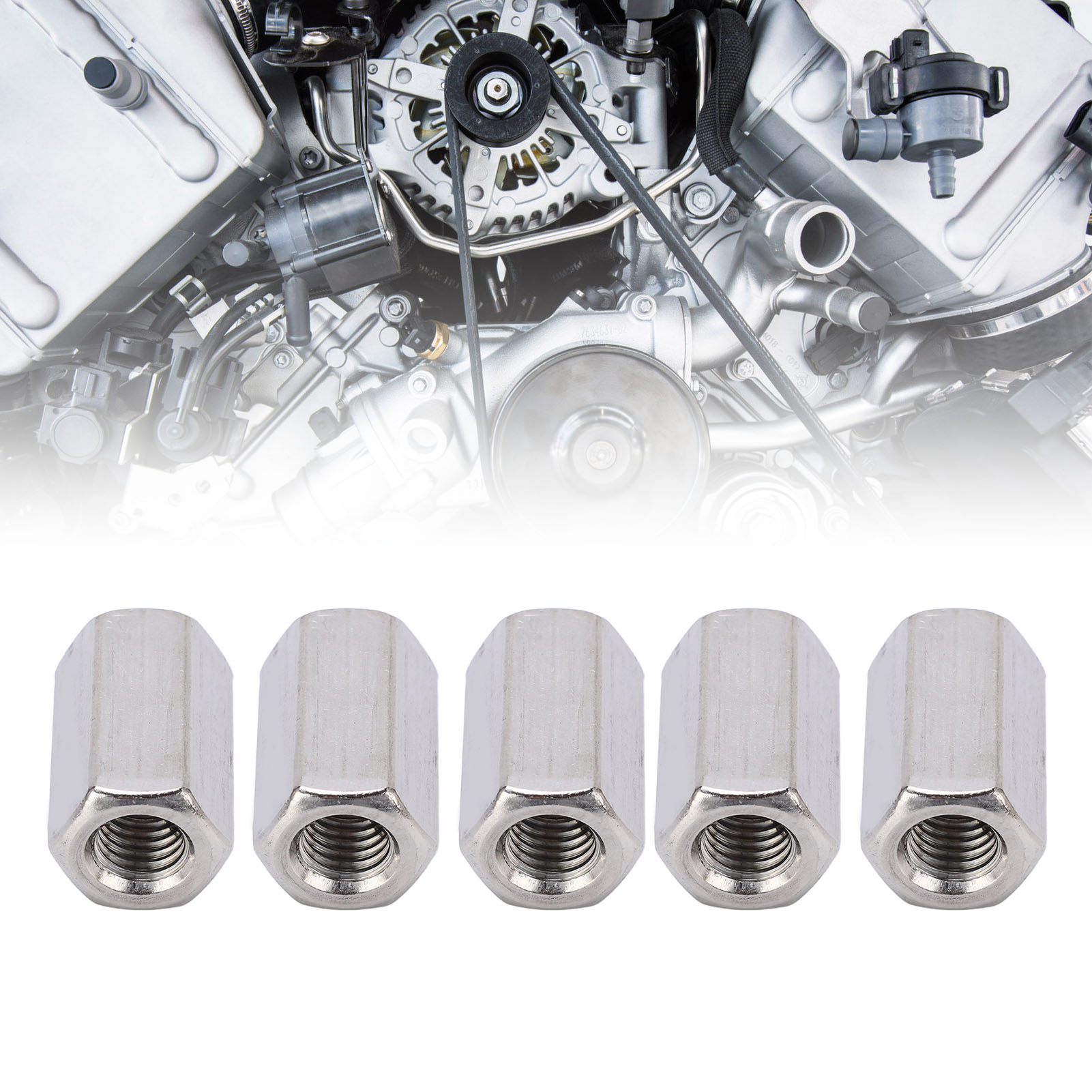 Sechskant-verbindungsmutter M101,5-17-l30mm Aus Edelstahl 304