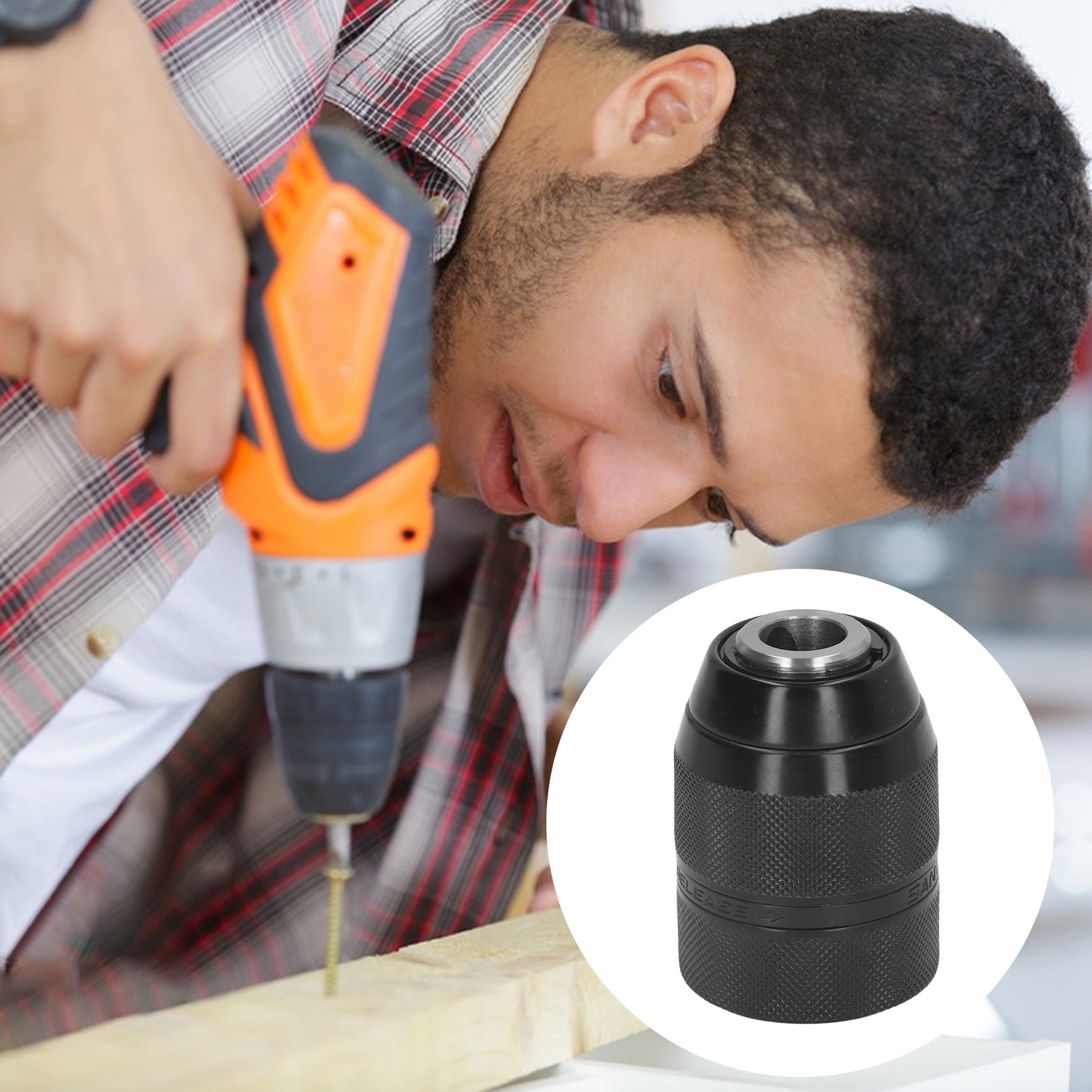 Sanou 2,0–13 Mm 1/2–20unf Ganzmetall-bohrfutter Mit Manueller Verriegelung Und Selbstverriegelung