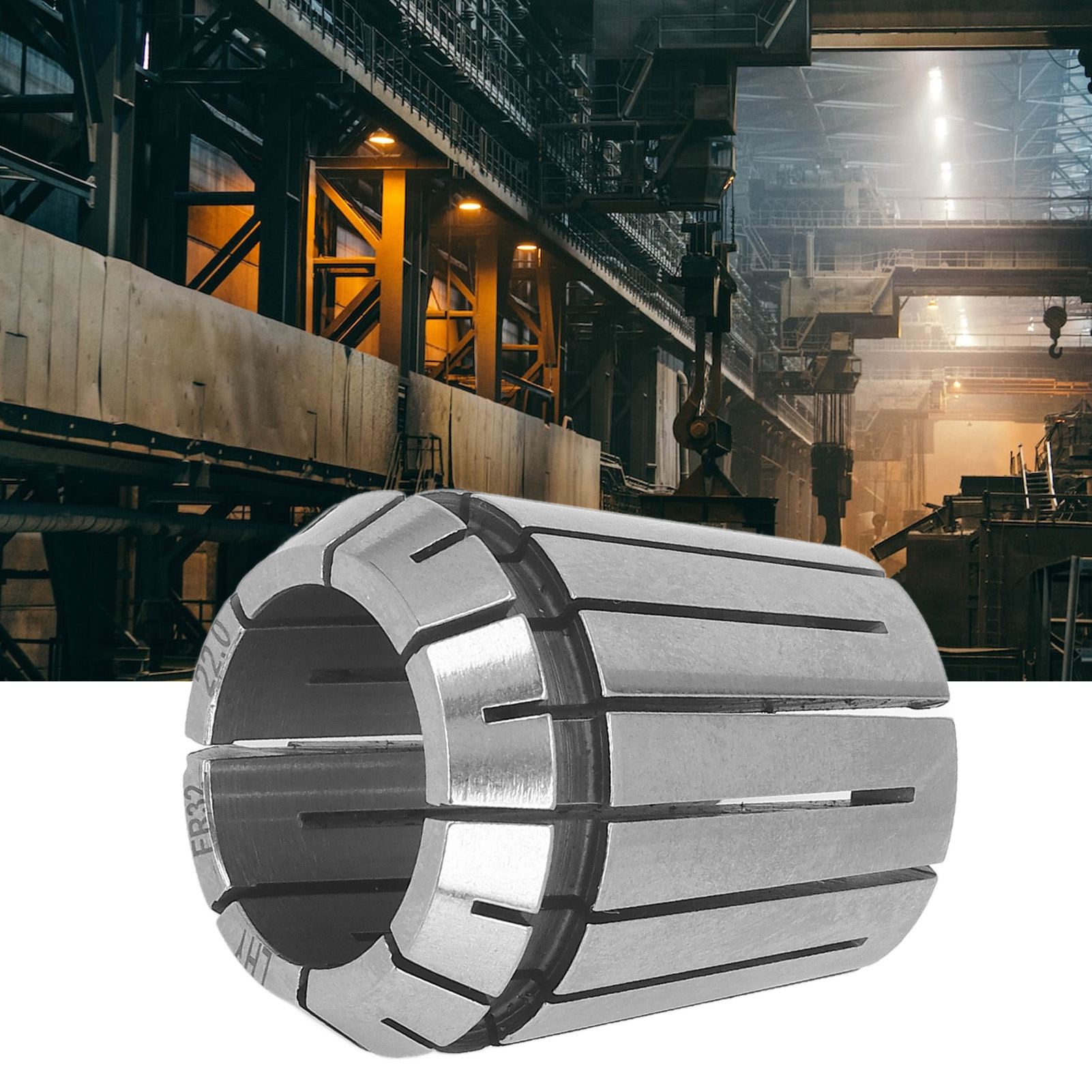 Flexibles Spannfutter Für Holzfräser, Federklemme, Arretierstift, Drehwerkzeughalter, D=22 Mm