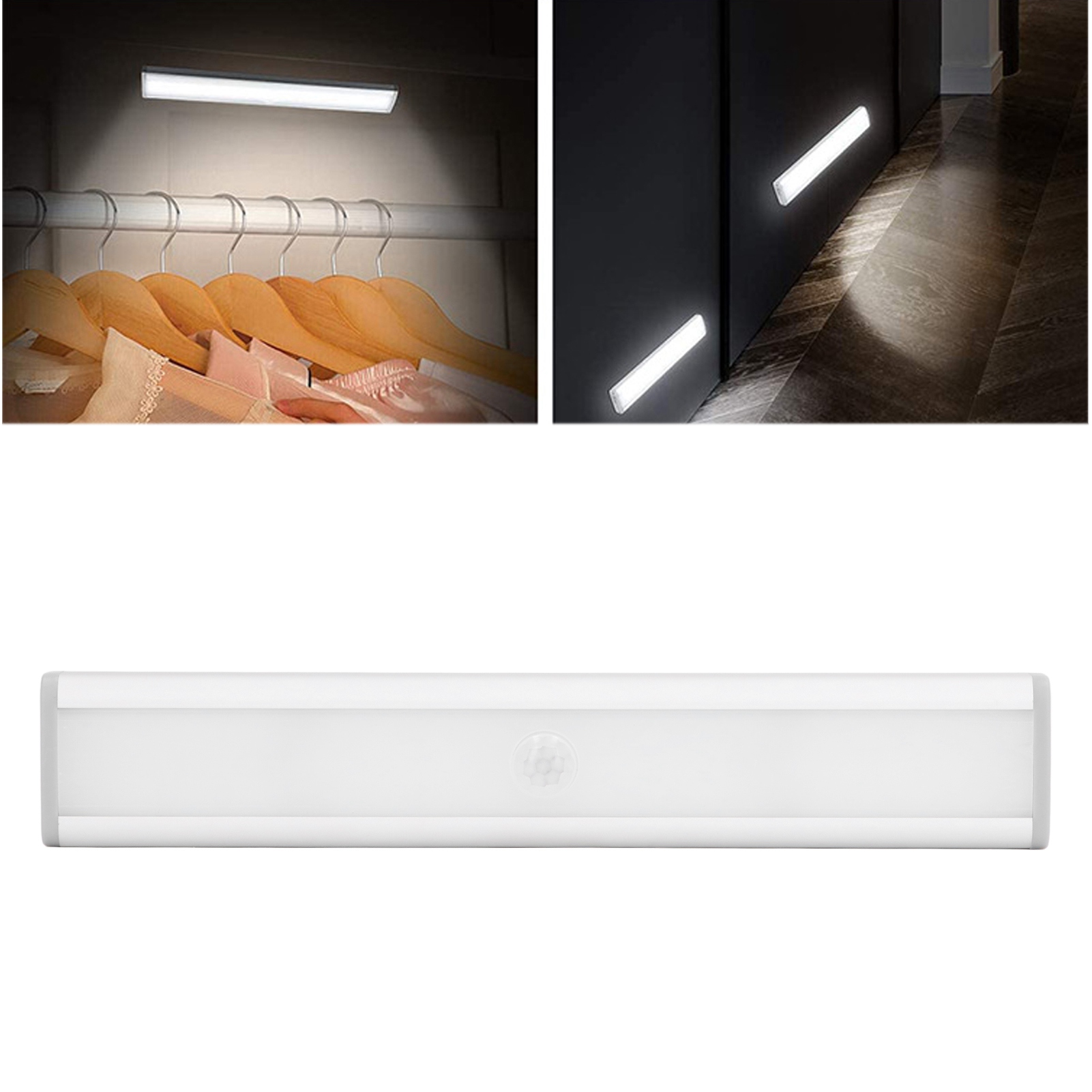 Wiederaufladbare Magnetische Led-lampe Über Usb, 46 Leds, Kabellos, Mit Präsenzerkennung.