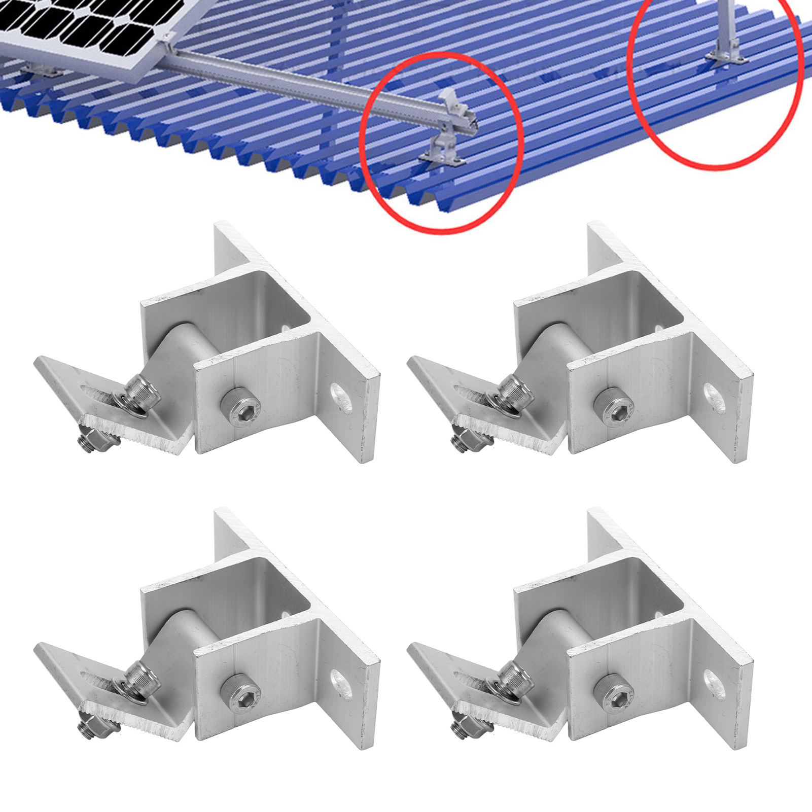 Vorderer Stützfuß Für Photovoltaik-solarpanel
