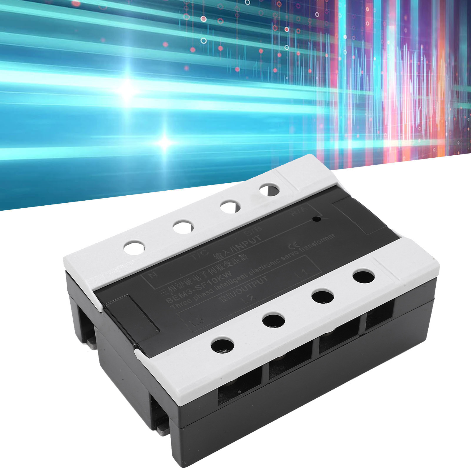 Intelligenter Dreiphasiger Elektronischer Servotransformator Berm®, 10 Kw, Dreiphasiger Eingang 360–420 V, Dreiphasiger Ausgang 200–230 V