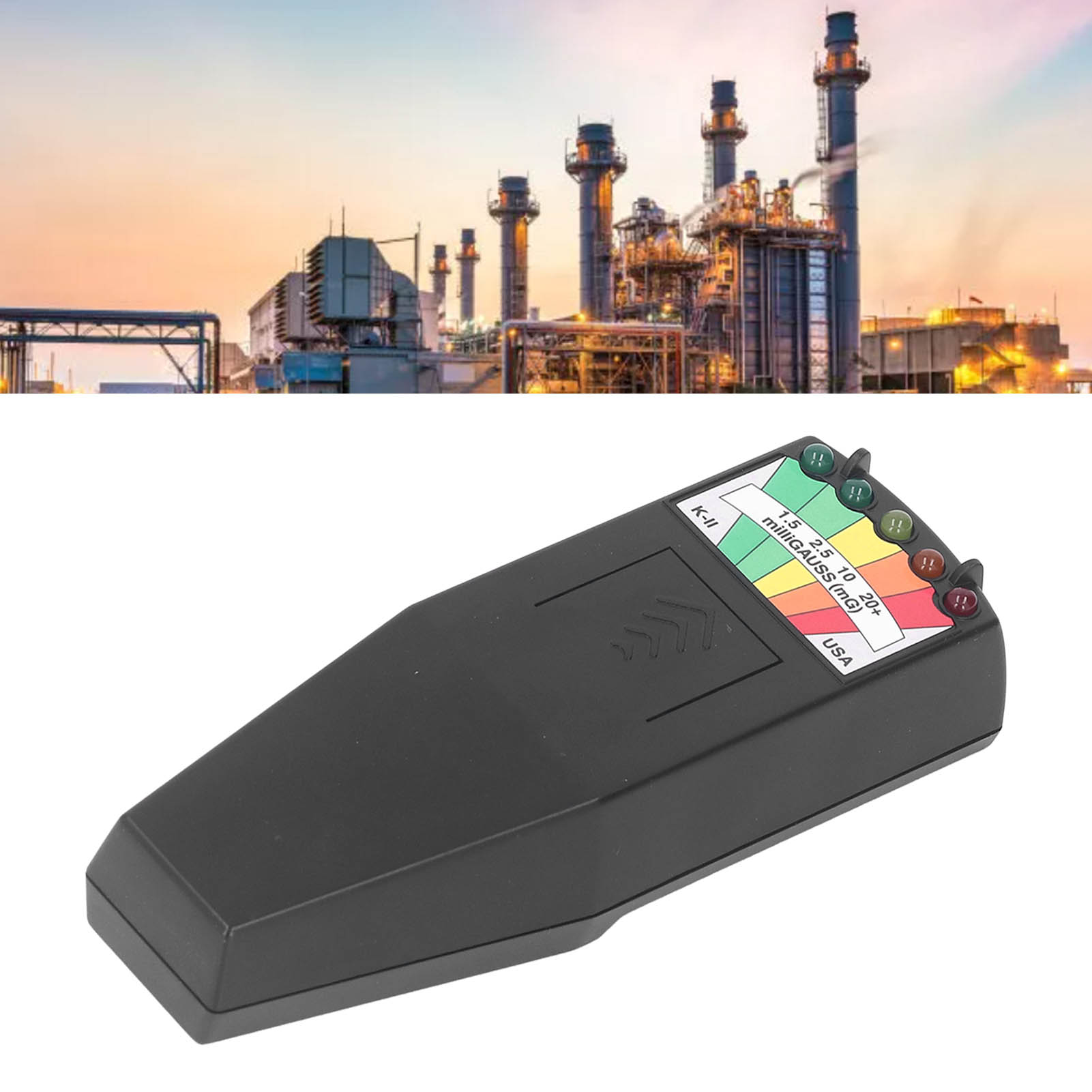 K-ii Led Tragbarer Magnetfelddetektor (emf) Zur Messung Der Elektromotorischen Kraft Und Zum Testen Von Geisterjagdgeräten In Wohnungen, Büros Und Im Freien.