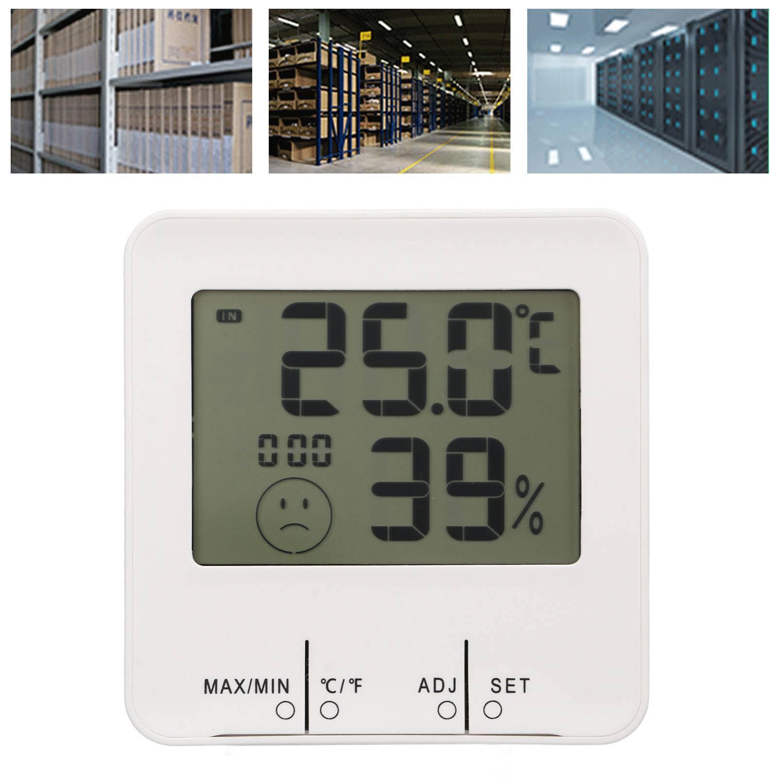 Elektronisches Thermometer Und Hygrometer