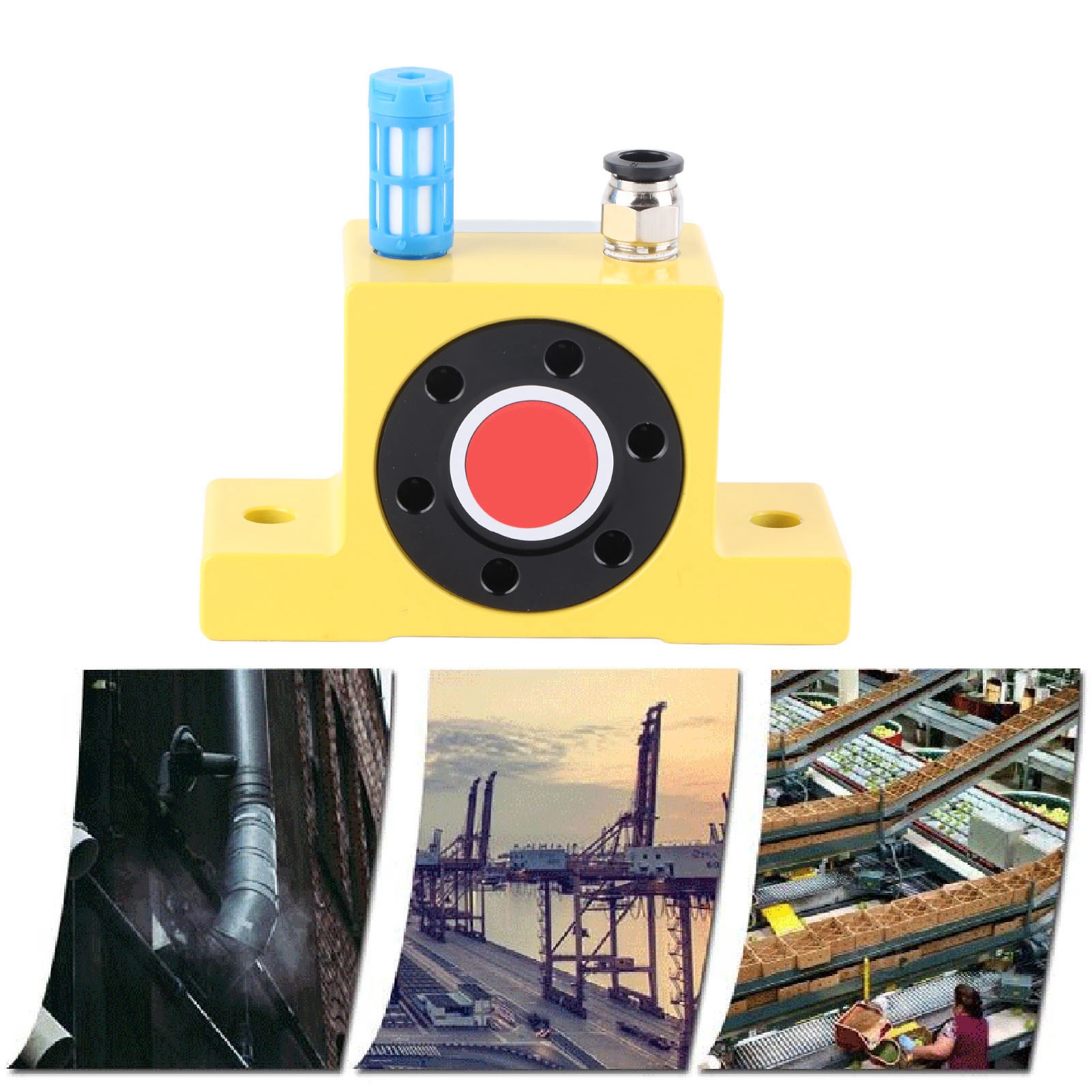 Gt16 G1/4" Pneumatischer Turbinenvibrator, Industrieller Pneumatischer Turbinenvibrator