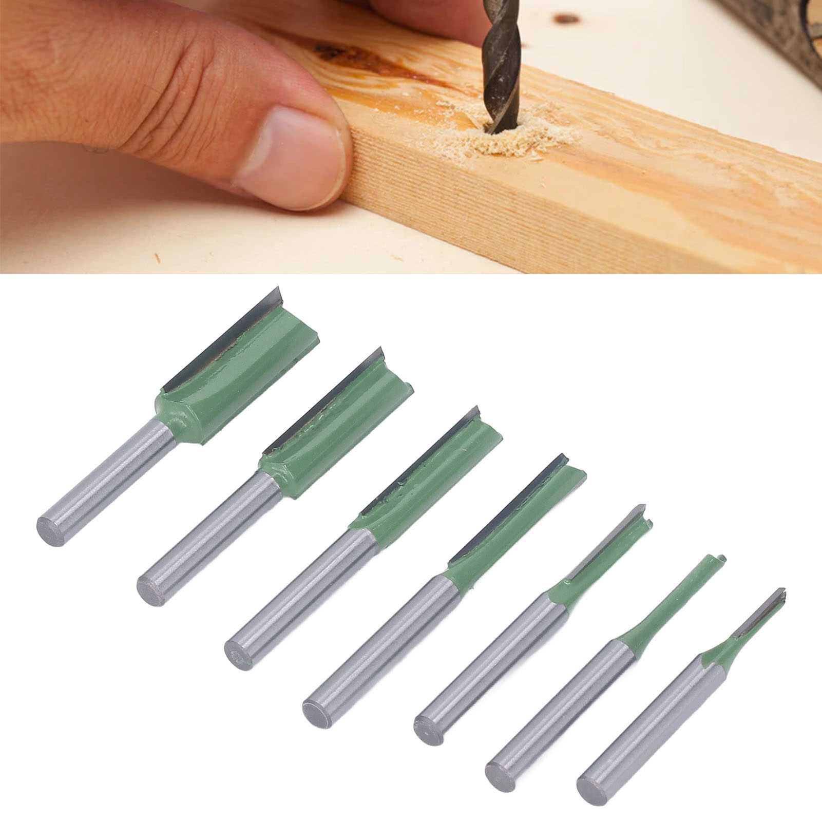 Verdeckter Nutfräser, 2-in-1-holzfräser, Kugelgelagerter Nutfräser, Verlängerter Nutfräser