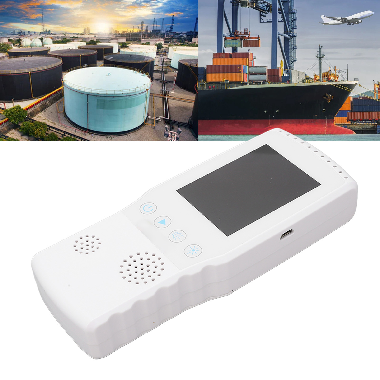 Air-02 Strahlungsdetektor, Detektor Für Nukleare Strahlung, Geigerzähler, Strahlungsmessgerät, Detektor Für Ionisierende Strahlung, Weiß