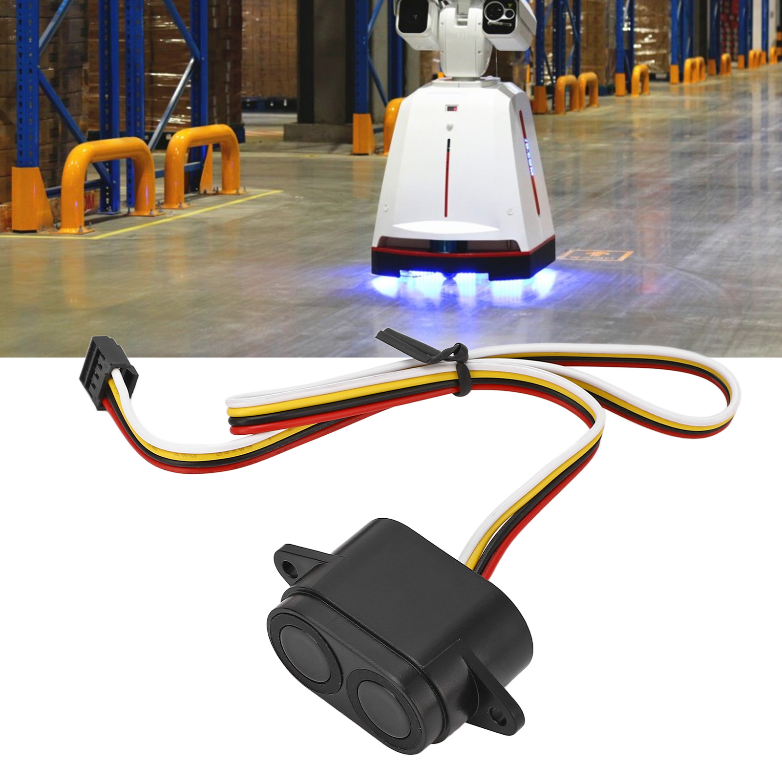 Pwm-pulsweiten-ultraschalltelemetriemodul A22, Hindernisvermeidungssensor Für Agv-roboter Mit Minimalem Totwinkel, 3,3 V-12 V.