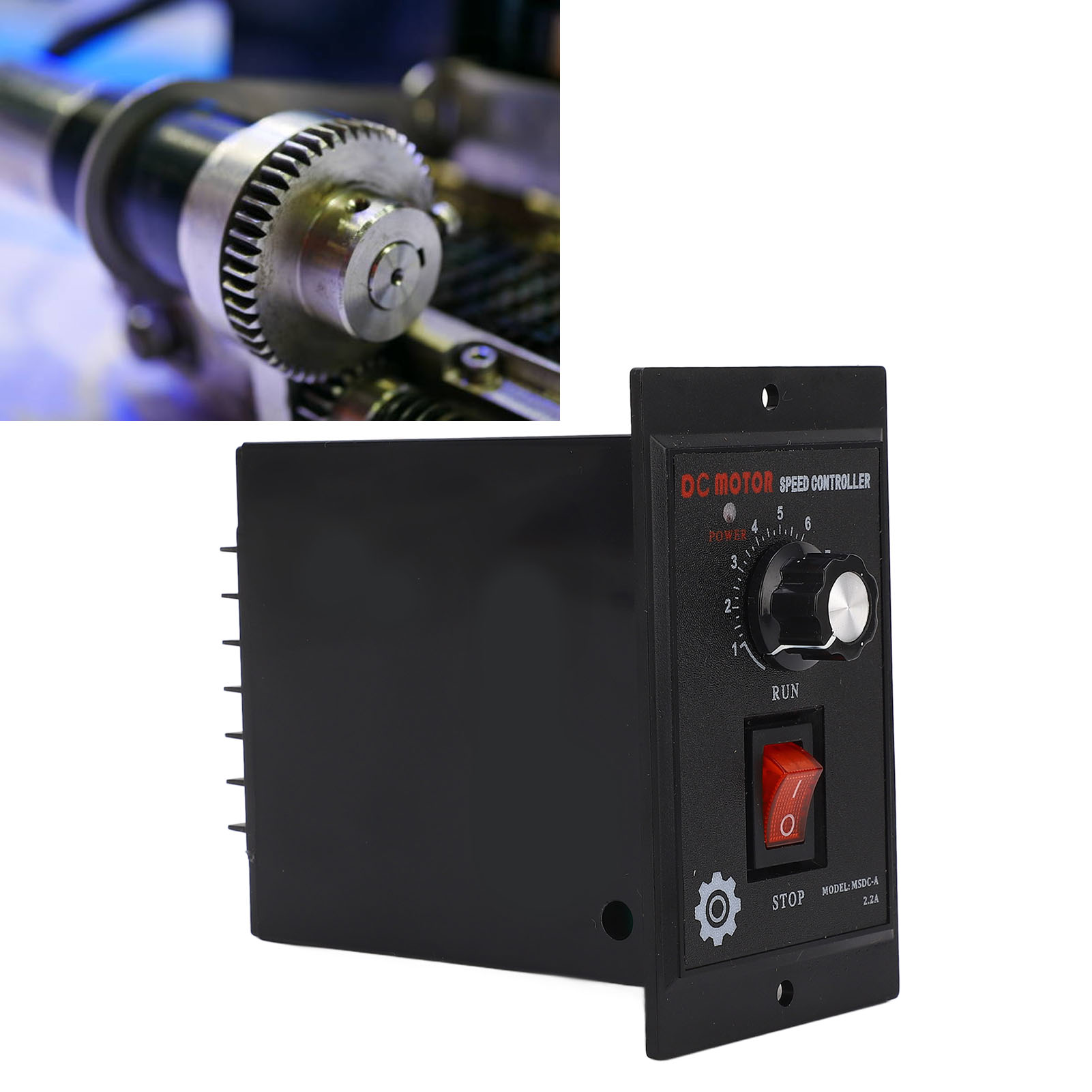 Msdc-a Dc-motor-drehzahlregler: Eingang 220 V Ac, Ausgang 200 V Dc, 500 W