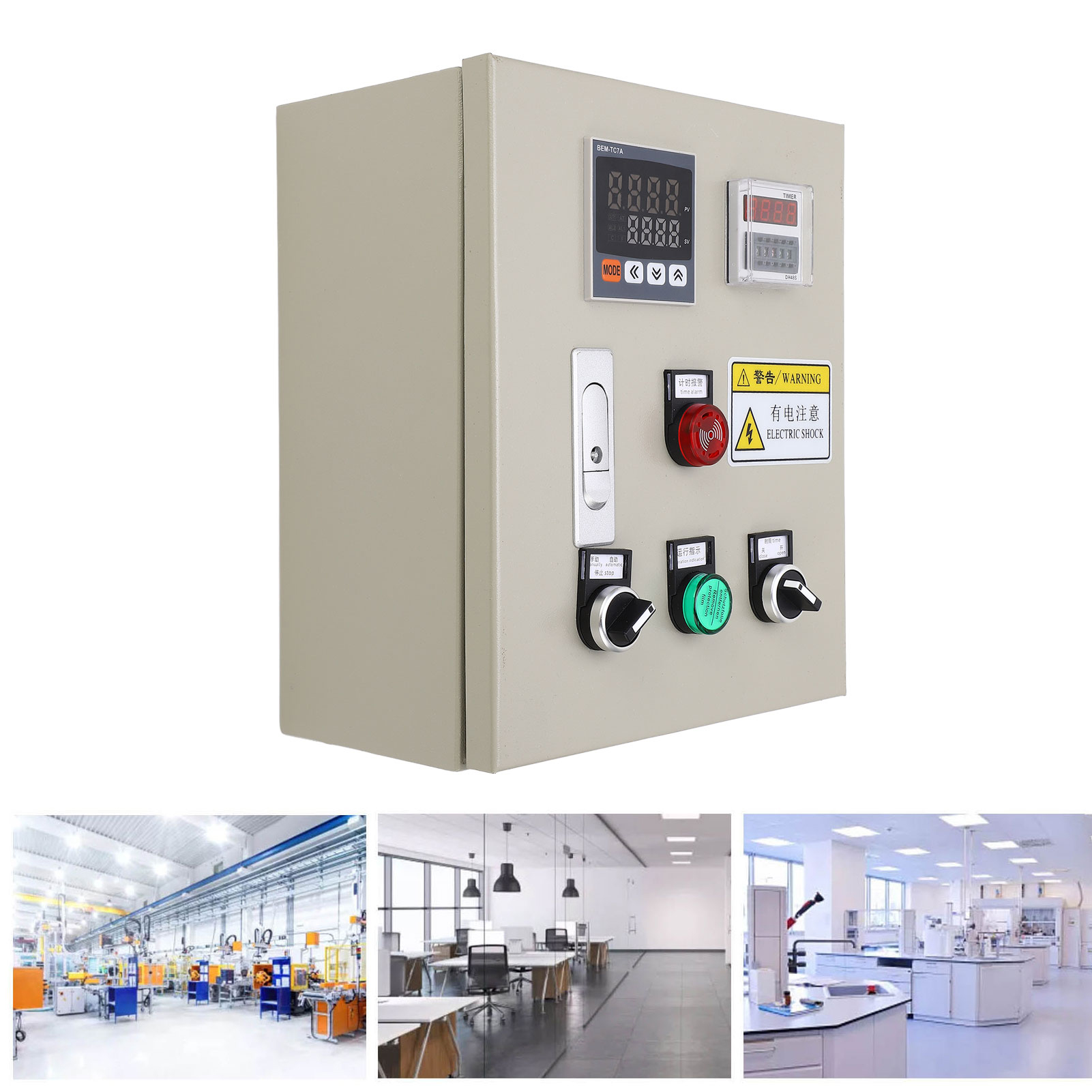 Berm/bem-tc7a-2z-32a-2p-ct Intelligenter Pid-temperaturregler, 220 V Ac, 7,5 Kw, Mit Thermoelement