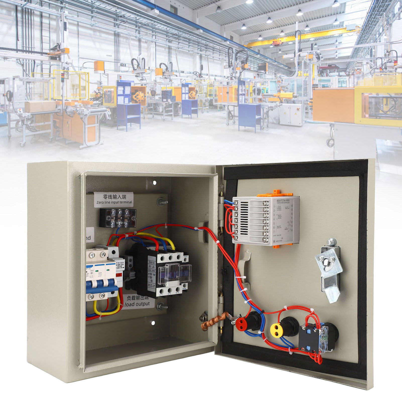 Berm/bem-tc7a-32a-3p+n-ct Intelligente Pid-temperaturregelungseinheit, Drehstrom 380 V Ac, 15 Kw, Mit Thermoelement