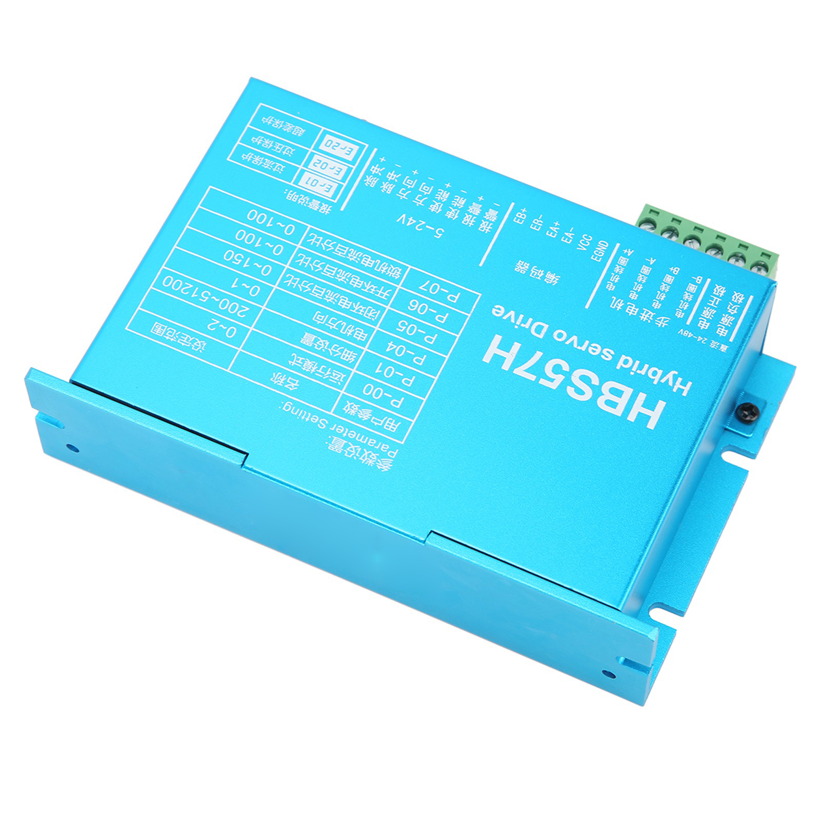 Hbs57h: Geschlossener Schrittmotorregler Mit 57-zoll-digitalanzeige, 24–48 V Dc