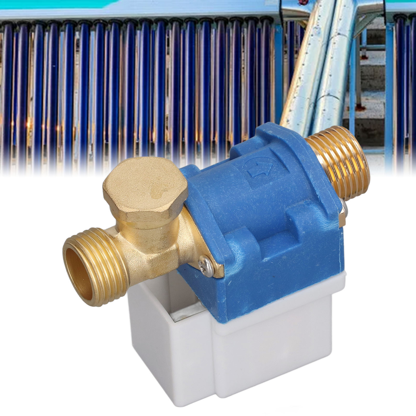 Druckloses Magnetventil Mit Kupferkappe, Zubehör Für 220-v-solarwarmwasserbereiter, Automatisches Wassereinlassventil (4/5 Zoll)