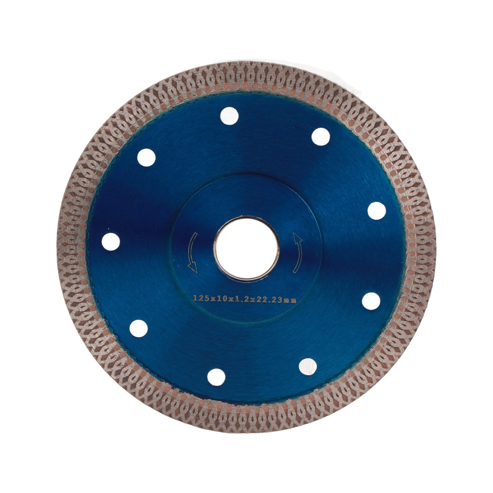 Diamantsägeblattflansch, Wellengewebeblatt, Trennscheibe Für Glasartige/mikrokristalline Steinkeramikfliesen, Geschweißte Klemmplatte, Kreissägeblatt, 12,5 Cm.