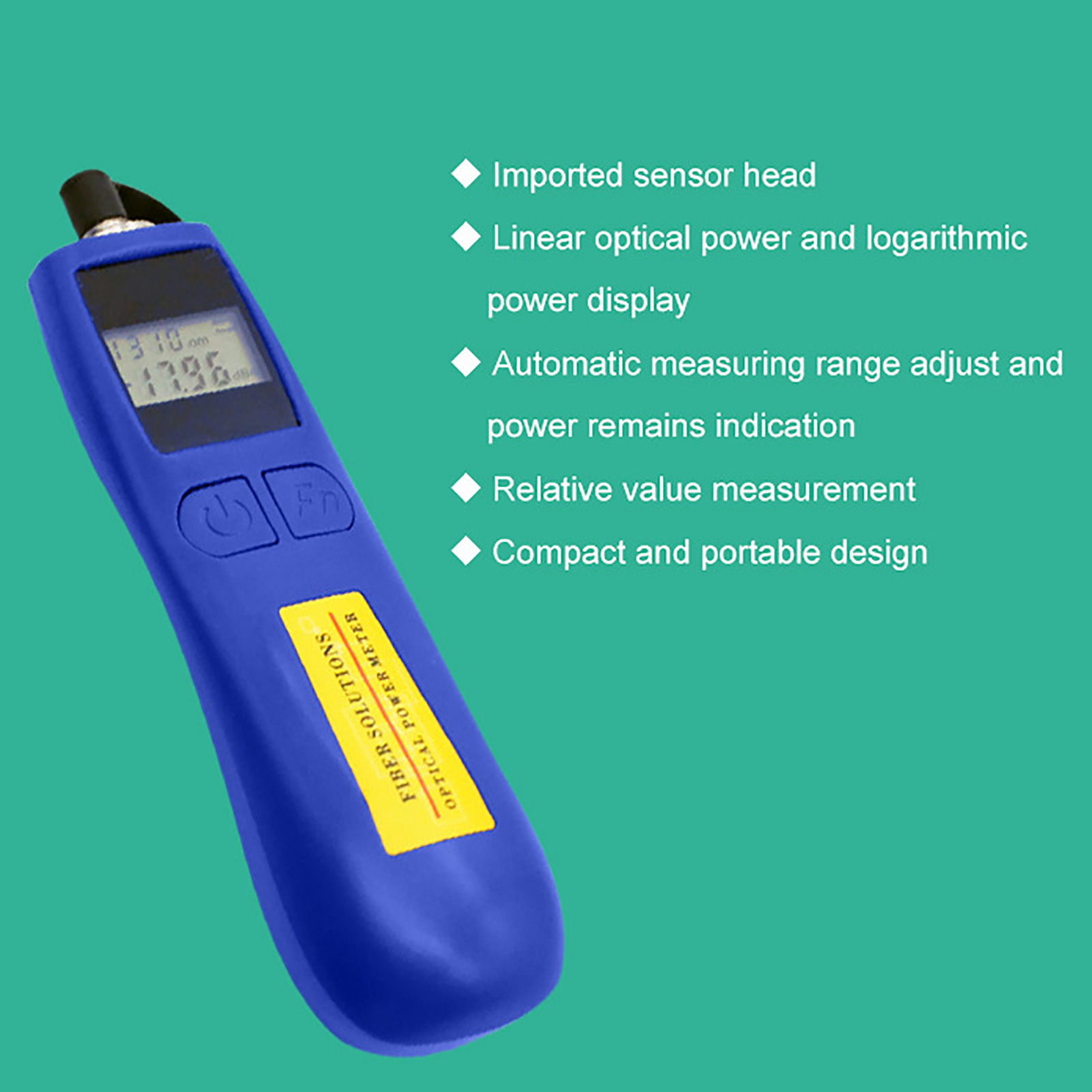 Tl537a Miniatur-leistungsmesser Für Optische Fasern, Glasfaser-tester, -70 Bis +10 Dbm
