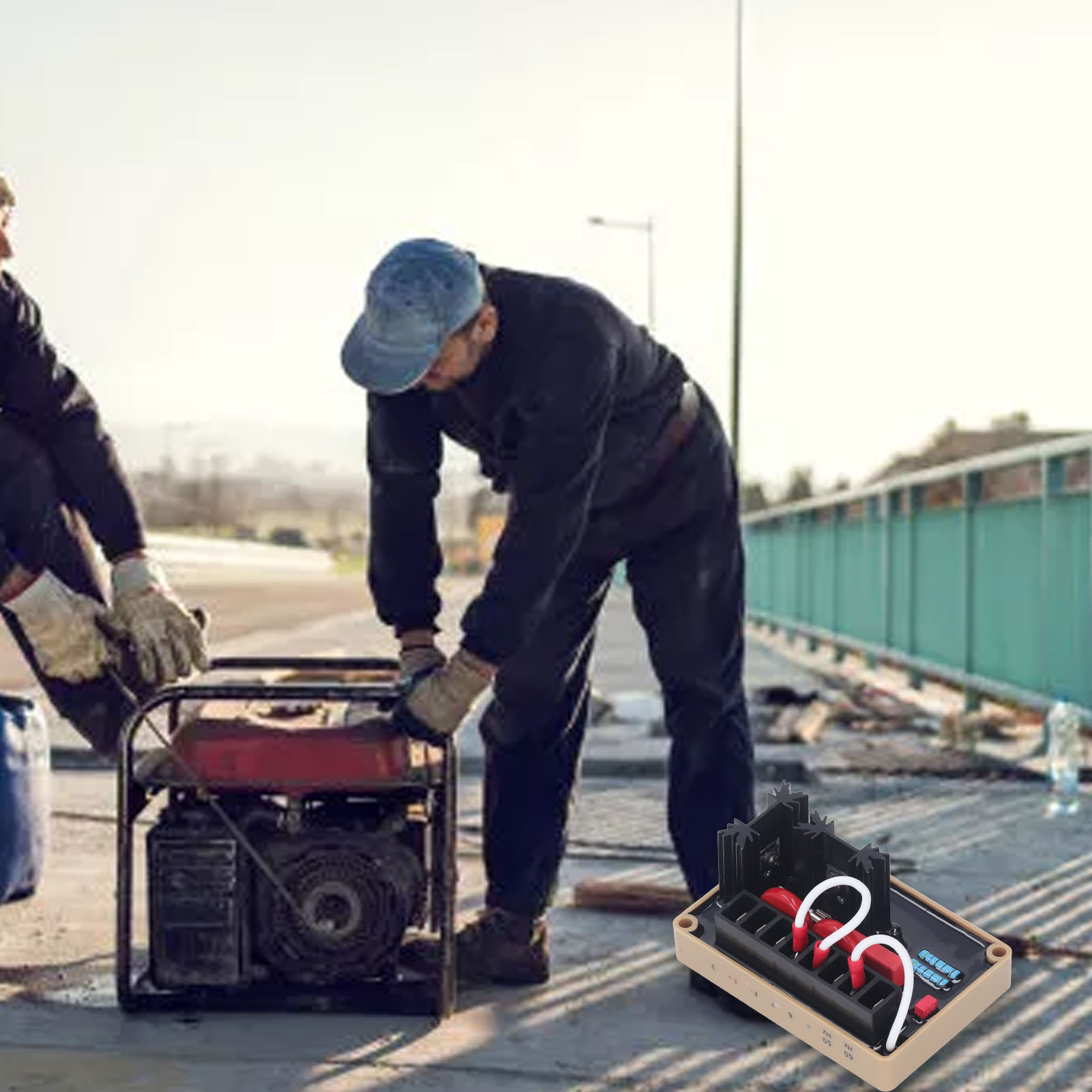 Zubehör Für Dieselgeneratoren: Spannungsregler, Spannungsstabilisator, Automatischer Spannungsregler Avr190-240 Vac