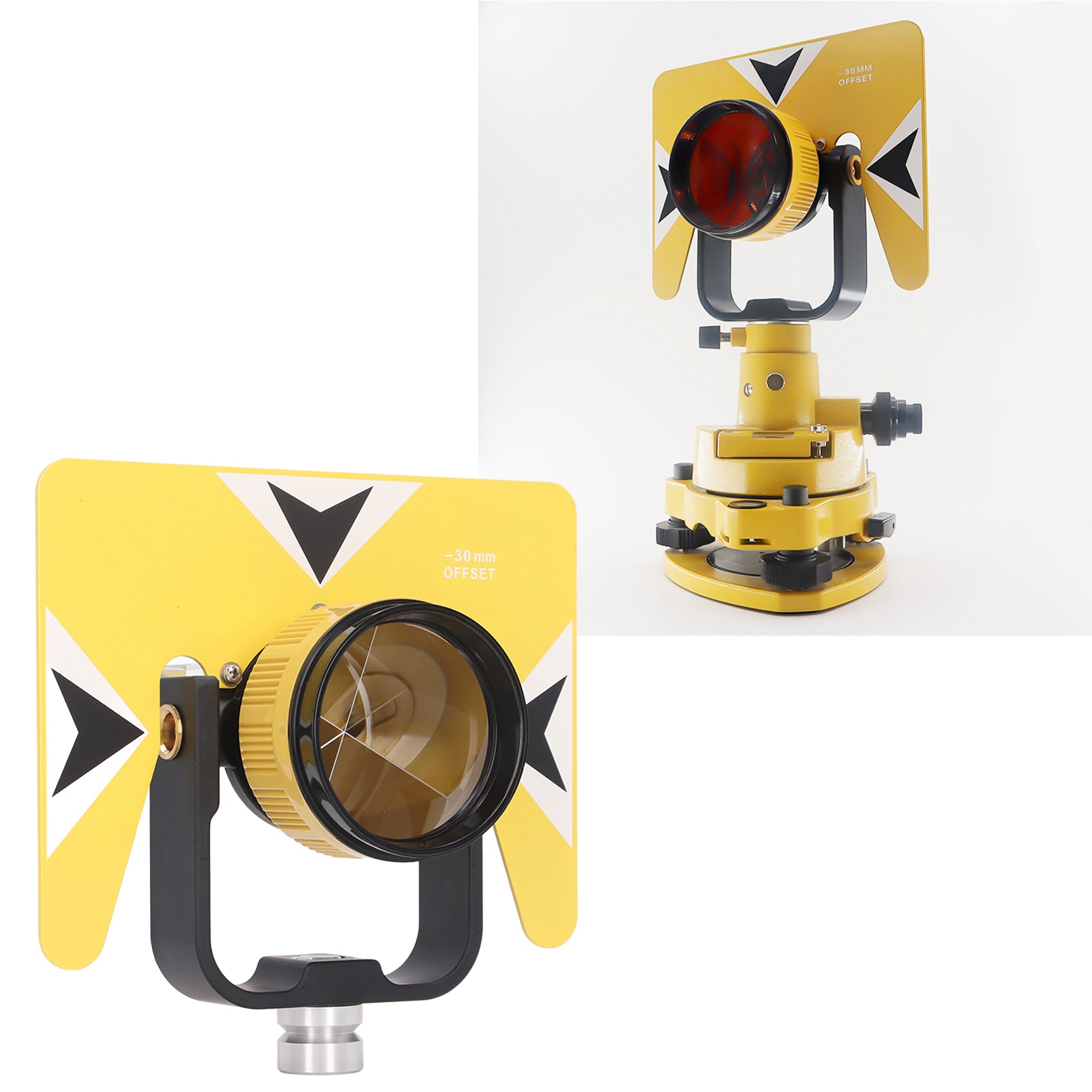 64-mm-topografie-prismenlinse Für Nikon-totalstationen – Runder Signalspiegelreflektor Für Vermessung Und Kartierung