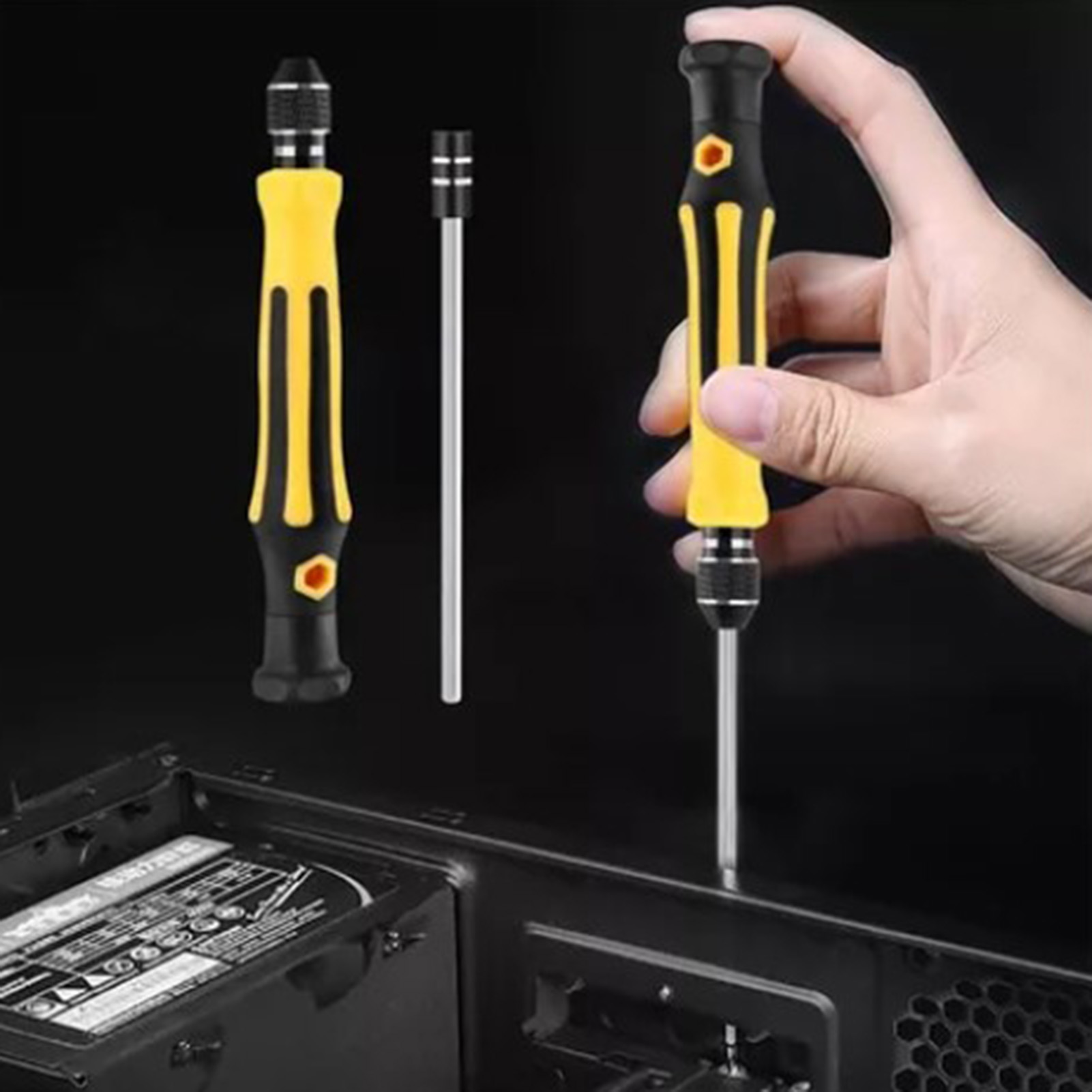 46-in-1 Uhrenreparatur-werkzeugset Mit Multifunktionsschraubendreher Und Kegel