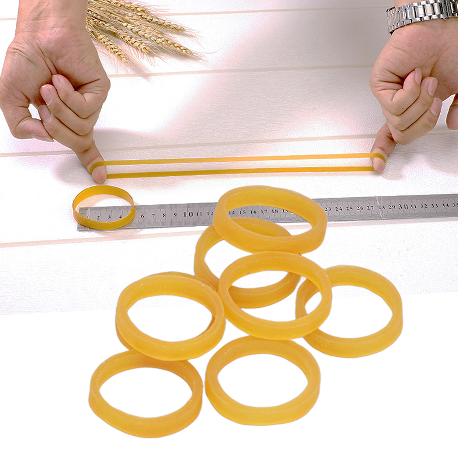 550 Industrielle Gummibänder, 60 Mm Umfang / 3 Mm Breite