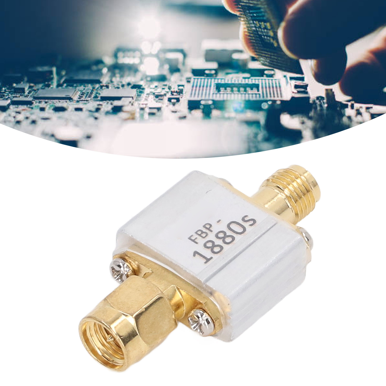 Saw-bandpassfilter Speziell Für Das 1880-mhz-pcs-system Mit 1 Db Bandbreite Und Sma-schnittstelle