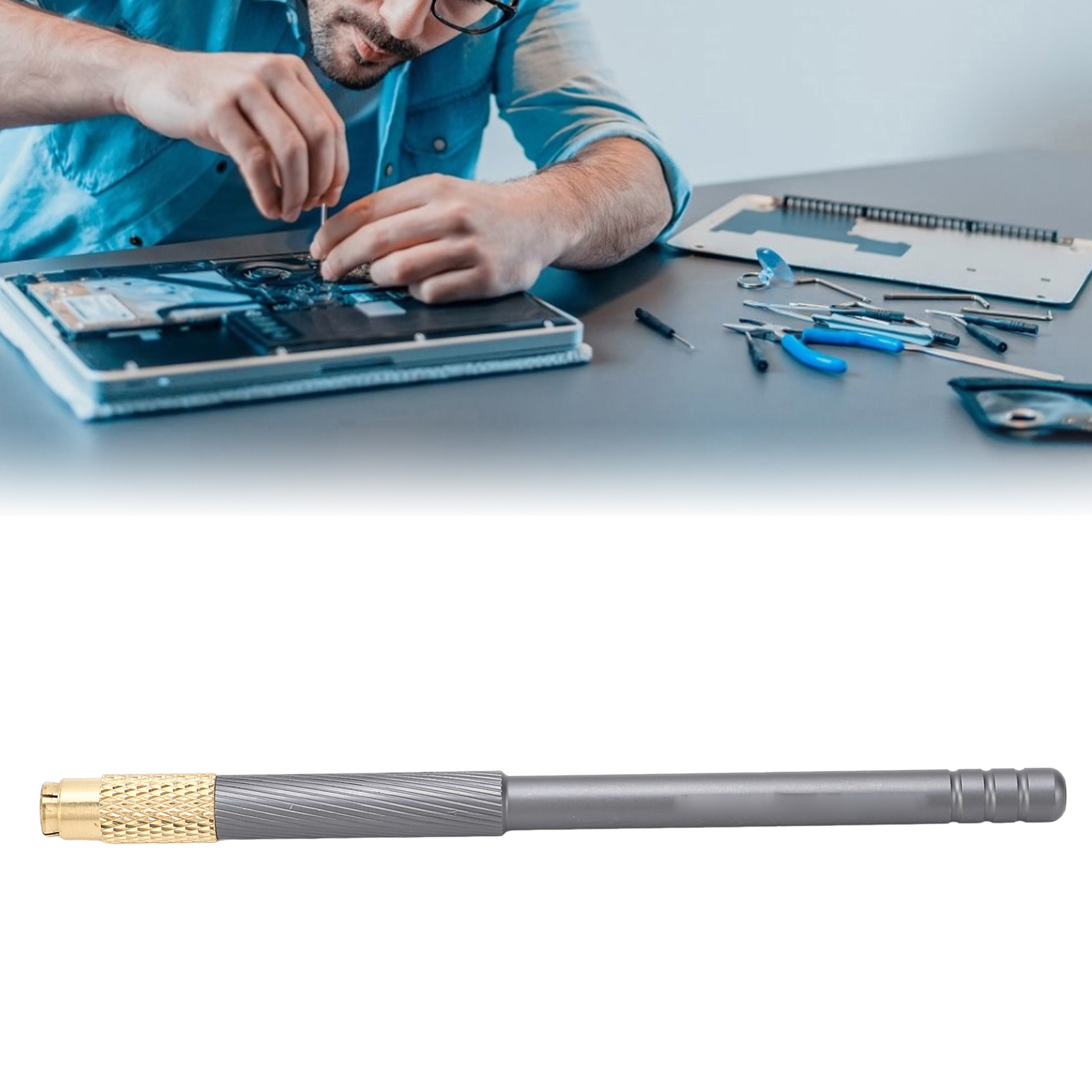 Ergonomischer Griff Für Reparatur- Und Demontageschaber, Universeller Grauer Griff