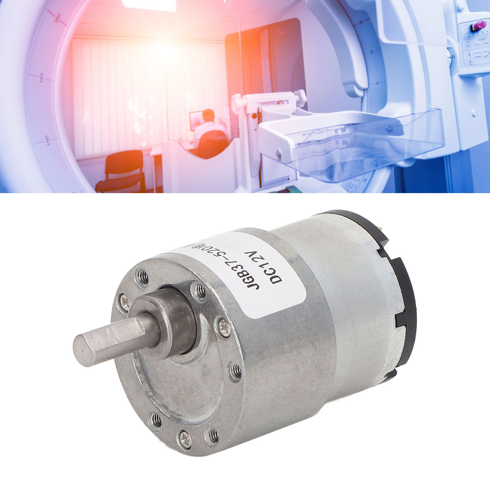 Jgb37-520 Gleichstrom-getriebemotor, 12 V Gleichstrom, 107 U/min