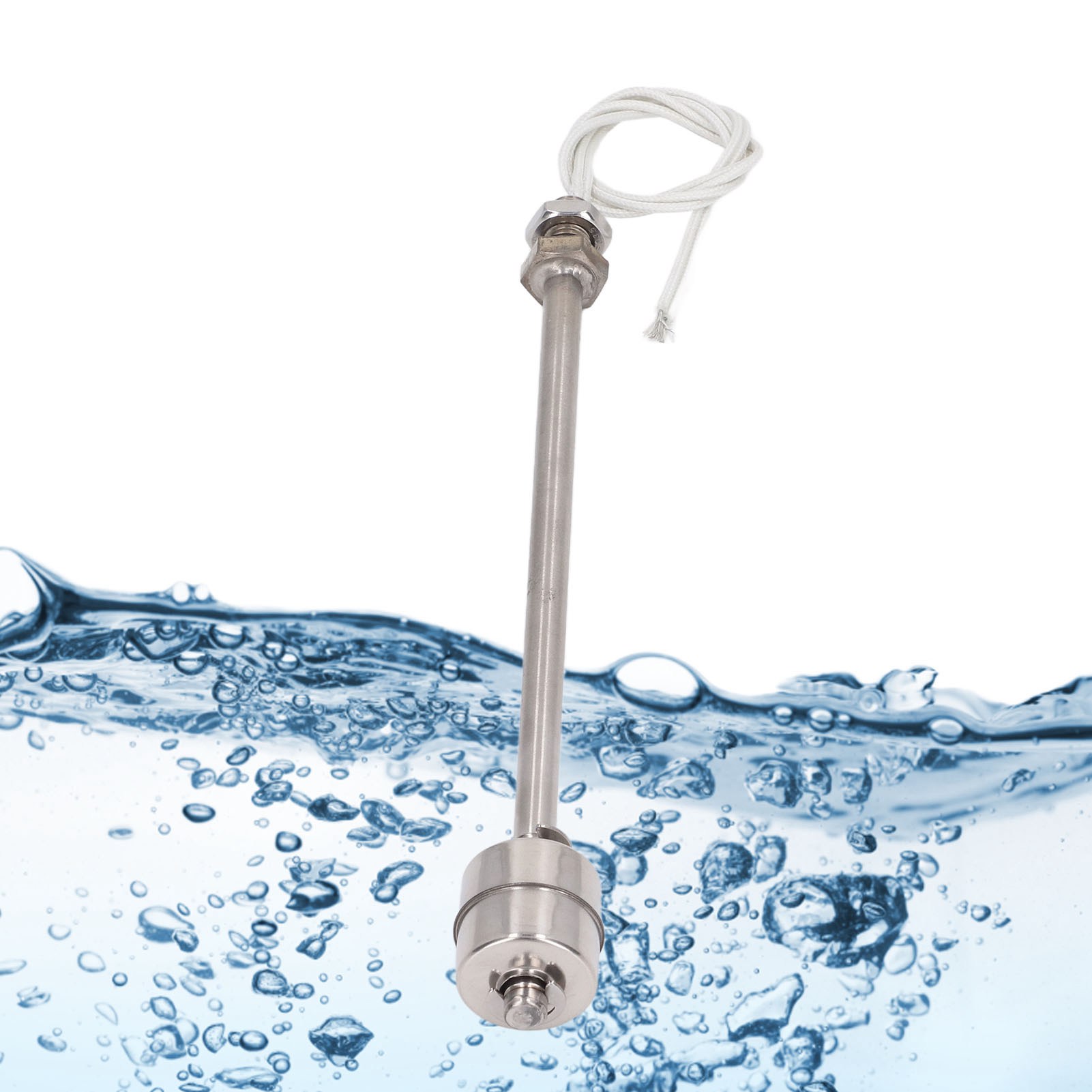Wasserstandsregler 0–220 V, Schwimmerschalter Aus Edelstahl 304, Wasserstandsmelder, Flüssigkeitsstandschalter, Schwimmer-flüssigkeitsstandregler