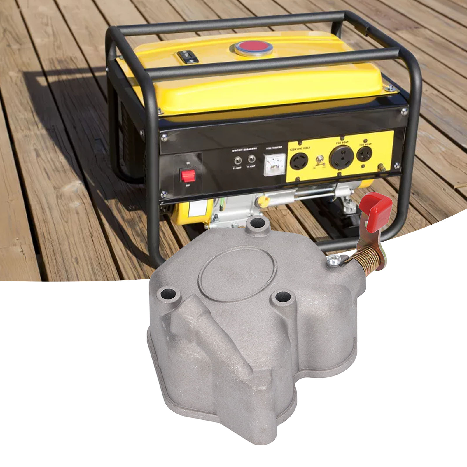 Zylinderkopfdeckel Für Dieselgeneratoren 186f/188f/190f, Zylinderkopfdeckel Für Mini-gartenfräse, Dekompressionsdeckel