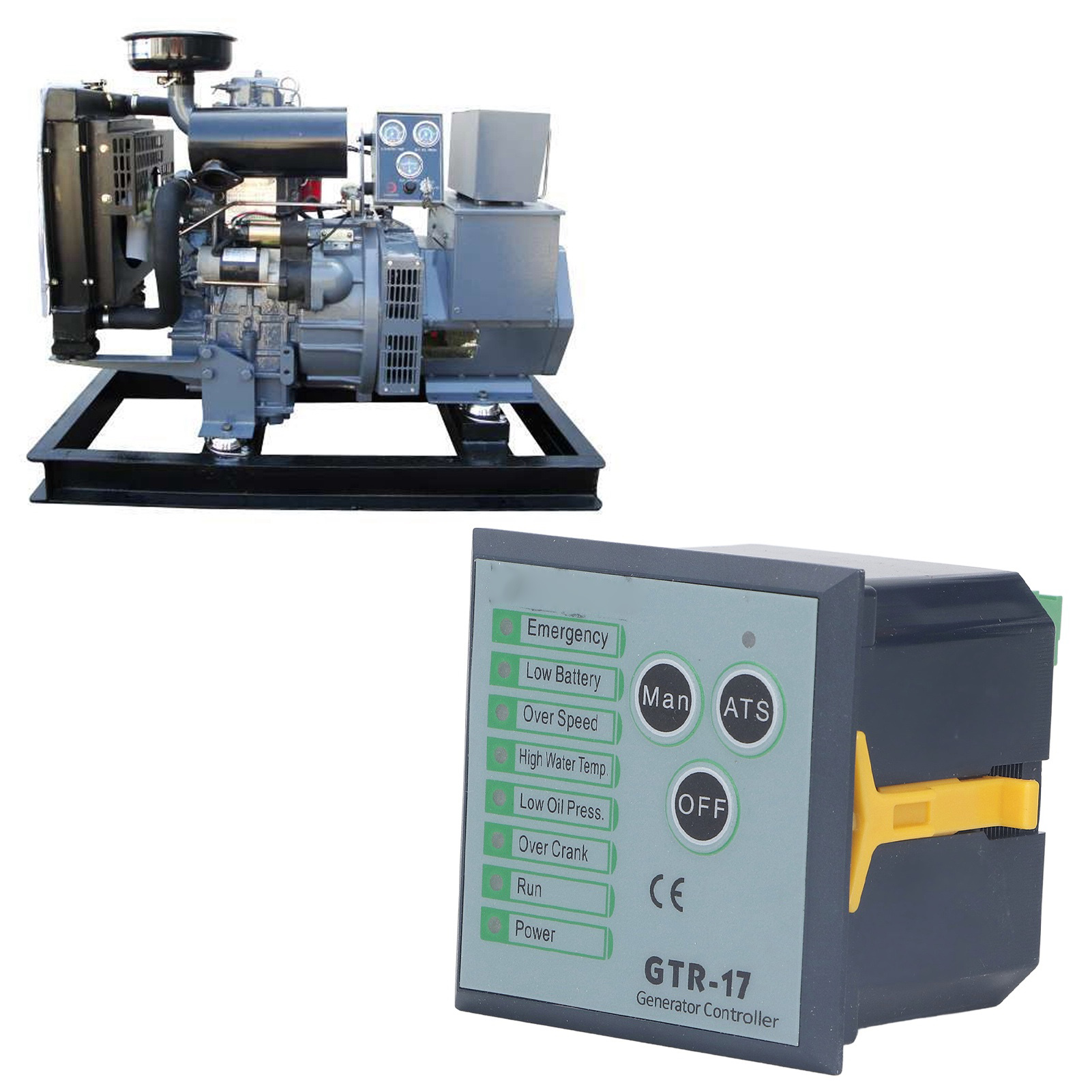 Gtr-17 Dieselgenerator-bedienfeld, 5–300 V Wechselstrom