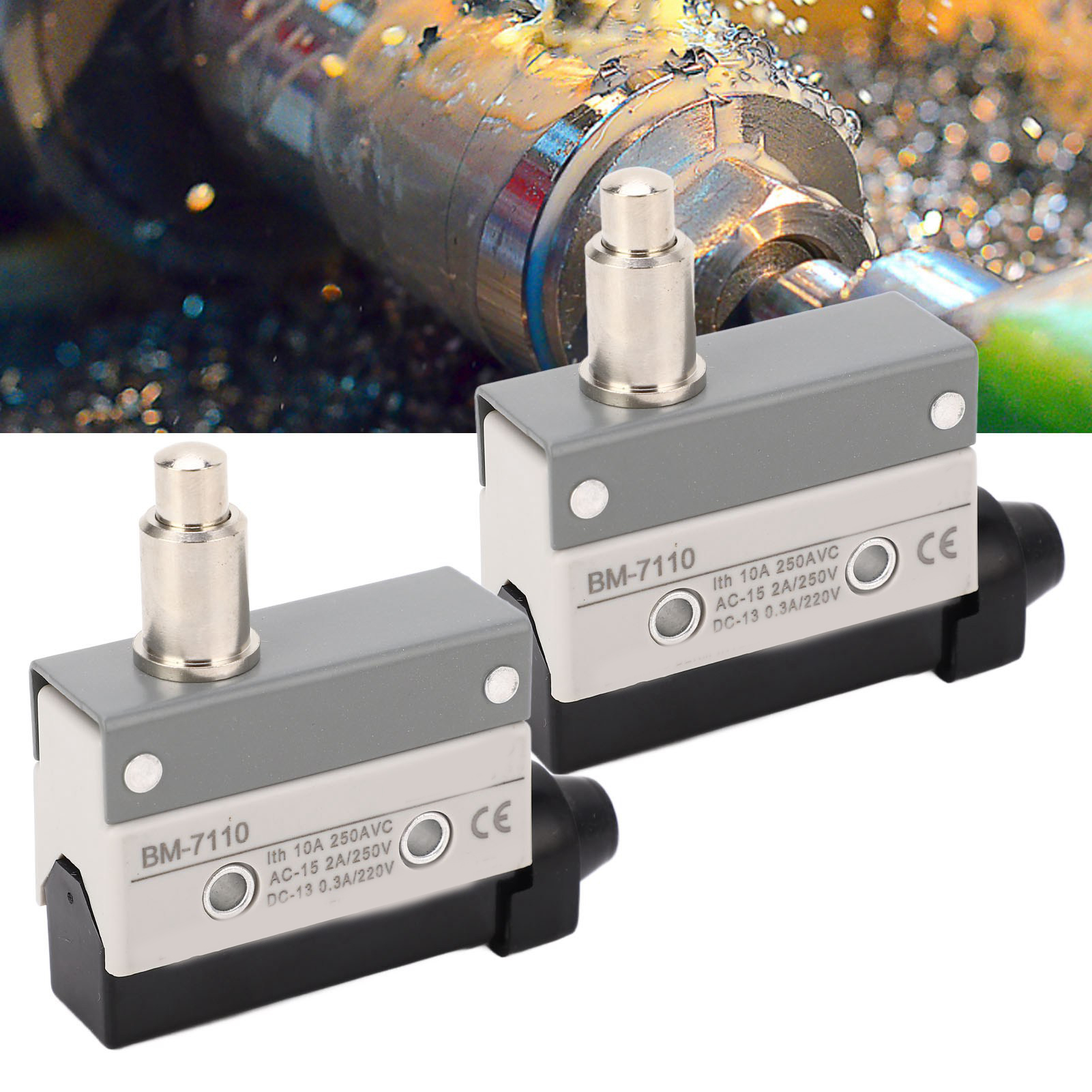 Berm@ Zwei Stück Zu Verkaufen: 600of 100rf 2pt 5ot 0,8md 44±1,2op Mikroschalter, Miniatur-endschalter No+nc 250vac