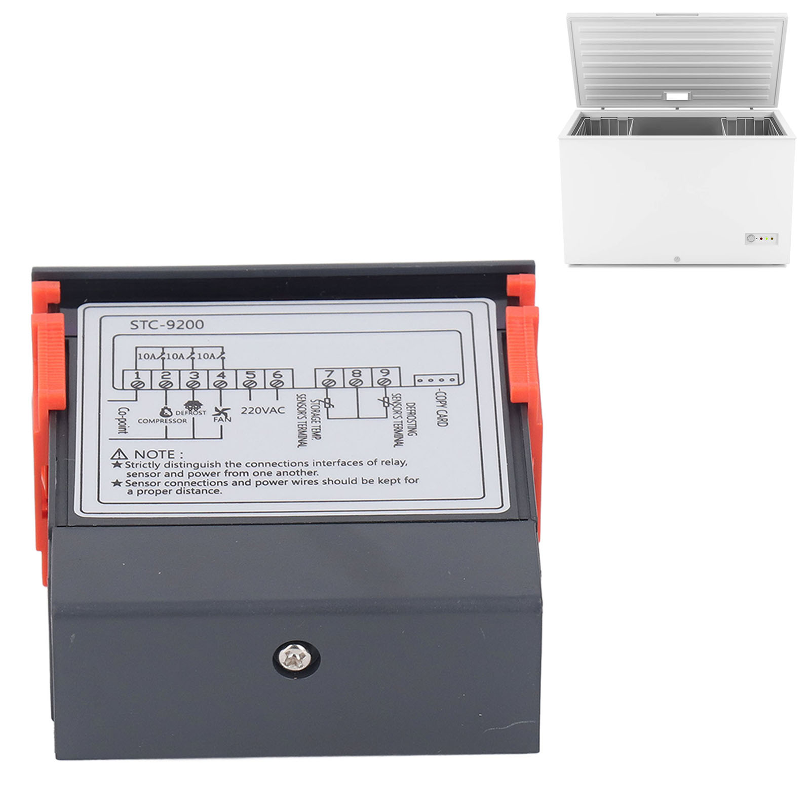 Berm® Digitaler Temperaturregler -50℃～50℃ Für Gefrierschränke, Intelligenter, Einstellbarer Temperaturregler