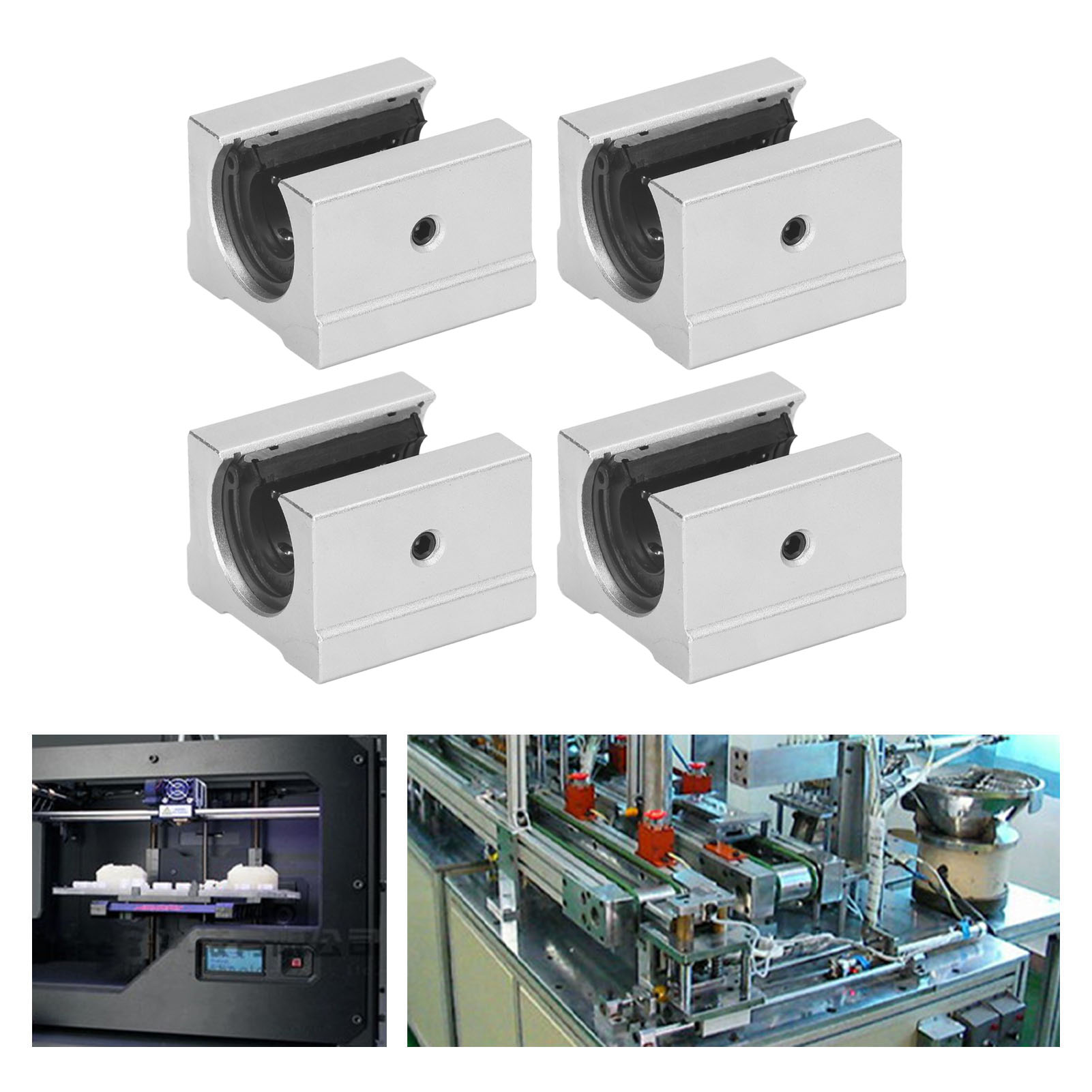 Sbr16uu Aluminium-tragschiene, Offenes Kastenlager, Linearschlitten