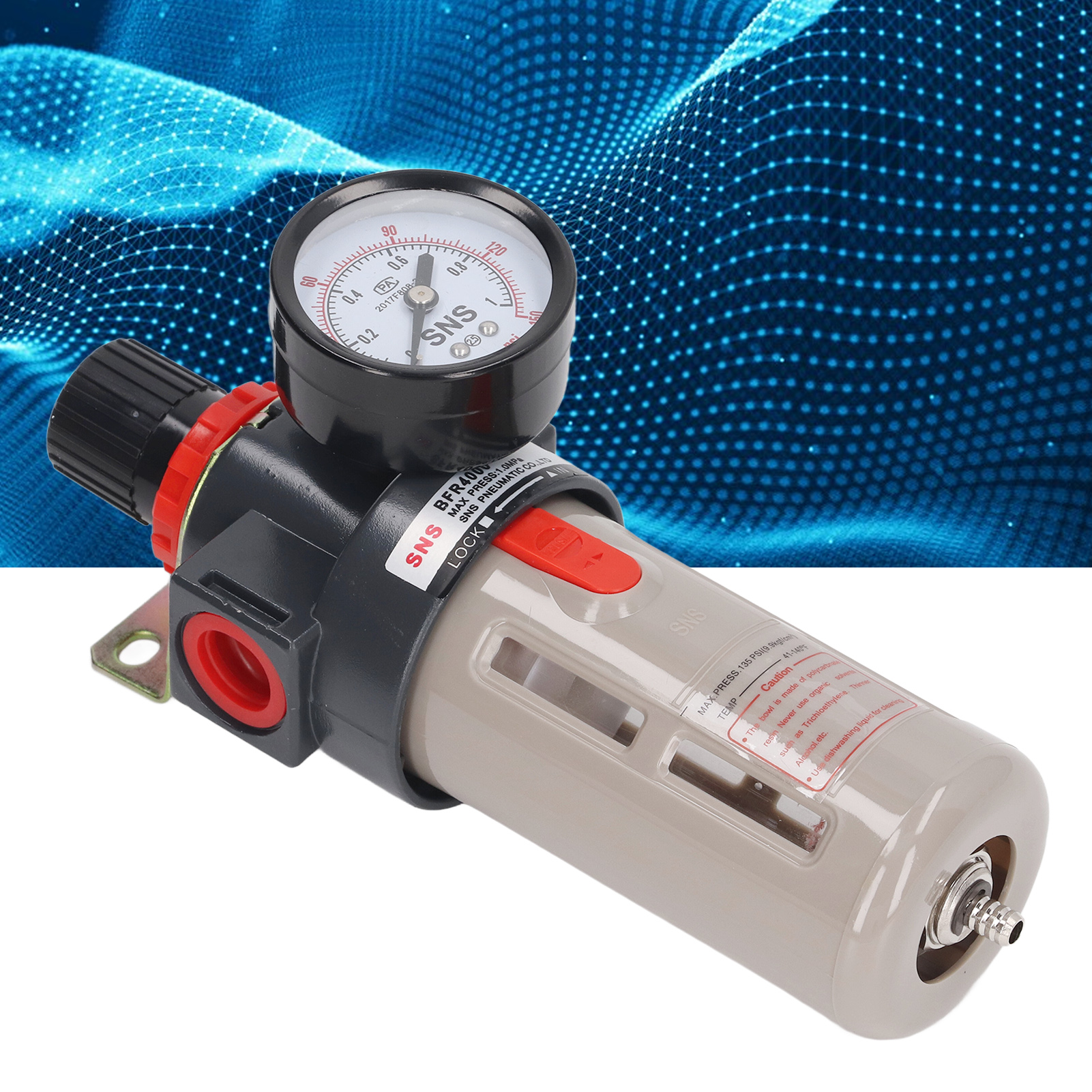 Bfr4000 Monoblock Kombinierter Pneumatischer Luftfilter Öl-wasser-abscheider