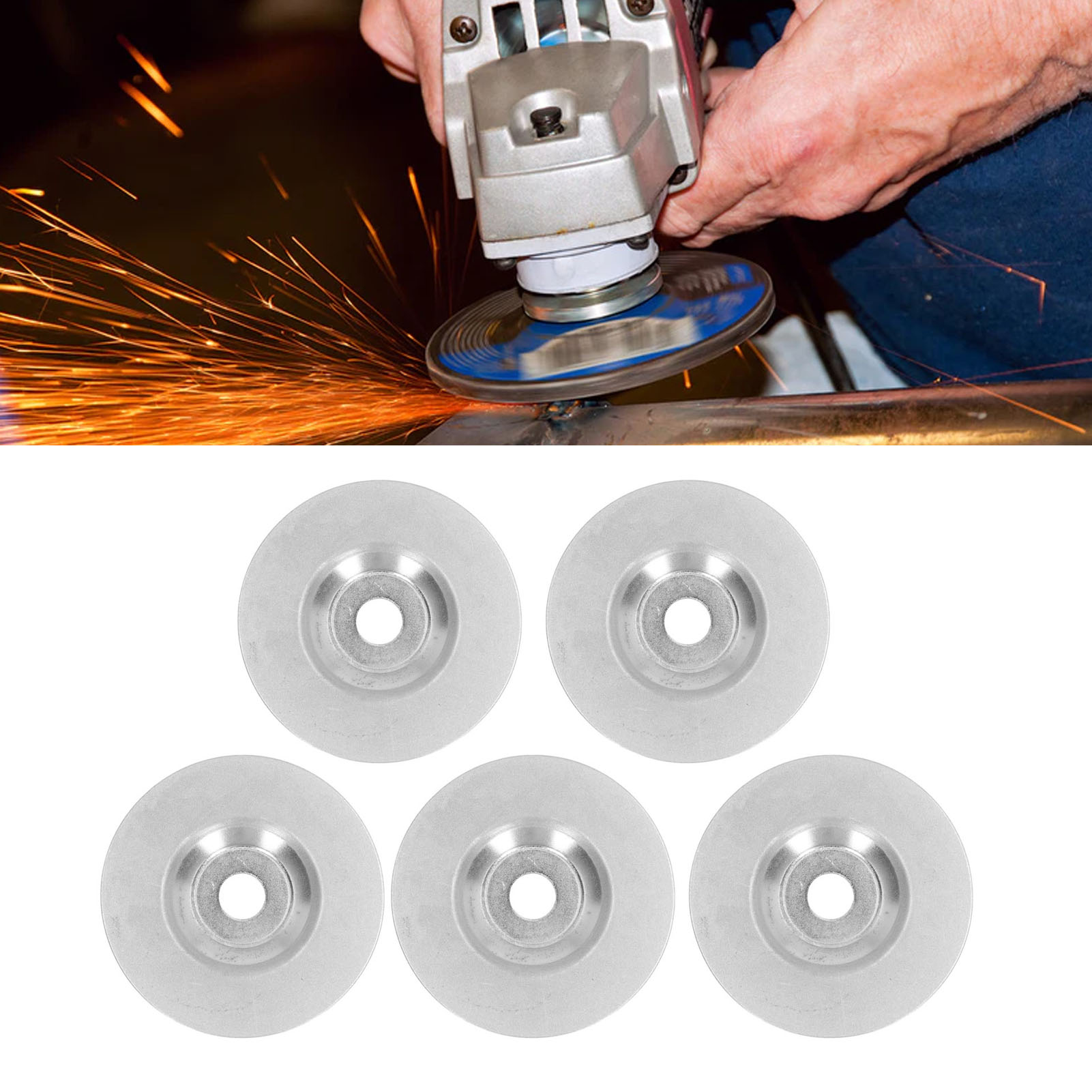 4-zoll-diamantschleifscheibe, 1000er Körnung.