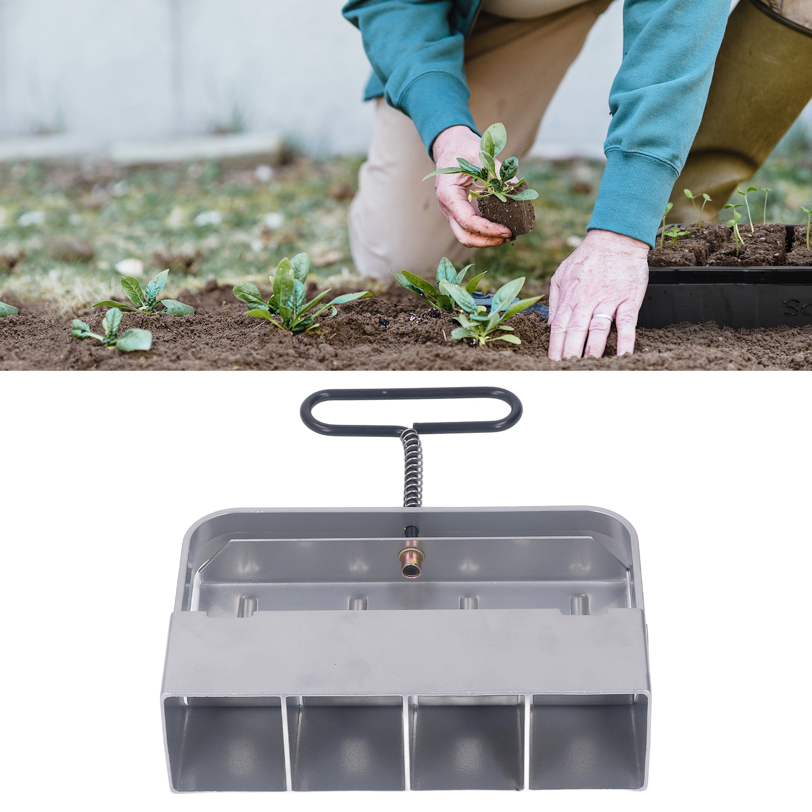 Tragbare Maschine Zur Herstellung Von Blumenerde, Erdblockmaschine, Gerät Zur Herstellung Von Garten- Und Anzuchterdeblöcken