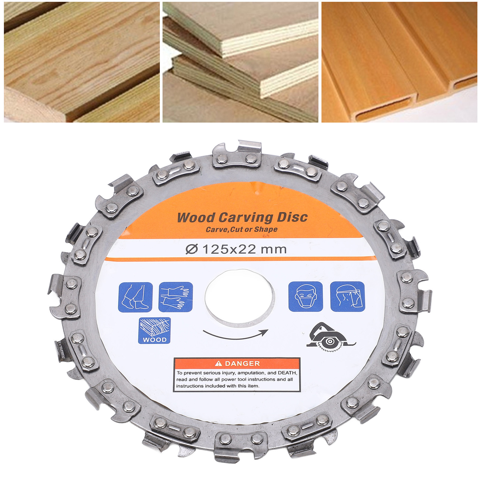 Multifunktionale Scheiben Für Holzsägen, Kettensägen, Holzbearbeitungsscheiben, Winkelschleiferscheiben, Schleif- Und Trennscheiben, Erhältlich Im 5er-pack.